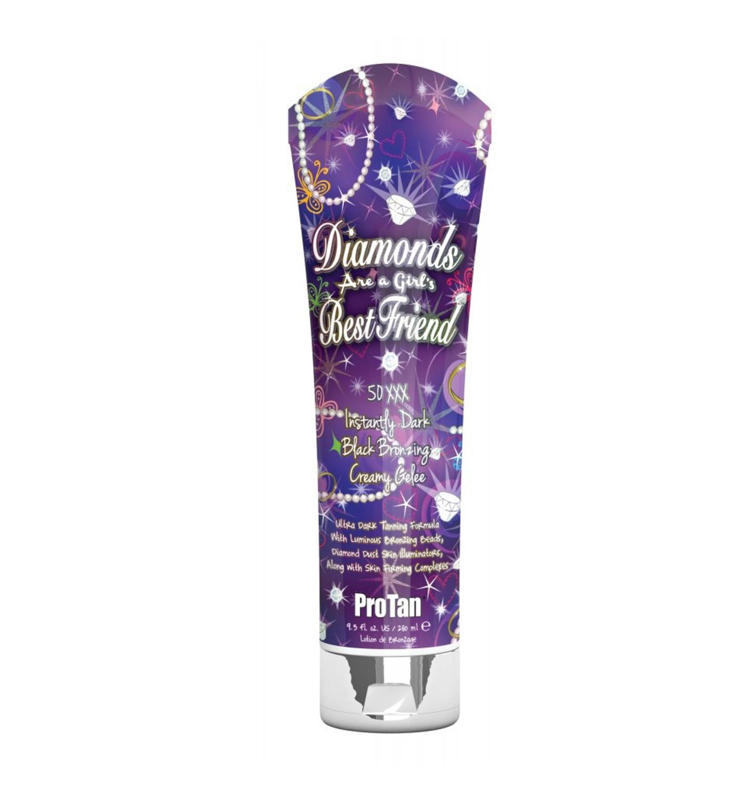 Pro Tan Diamonds Are A Girl s Best Friend 50XXX Instant Dark Black Bronzing Creamy Gelee 22ml