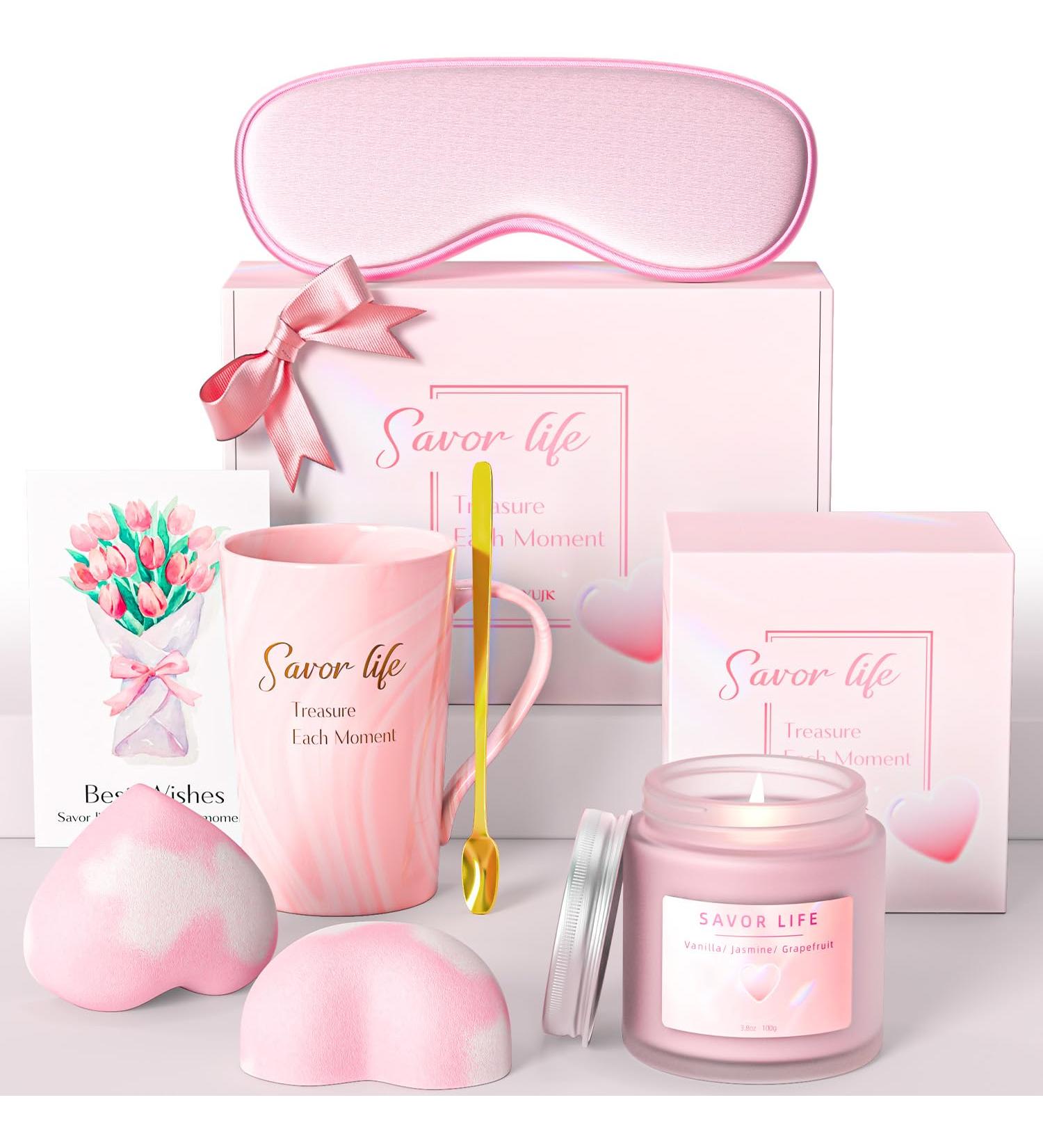 Birthday Gifts for Women Gifts for Women Ideas BOYUJK Personalized Gifts for women Relaxing Spa Gifts for Women Sister Girlfriend Wife Best Friend Grandma Mom and Daughter - Buy Online on GoSupps.com