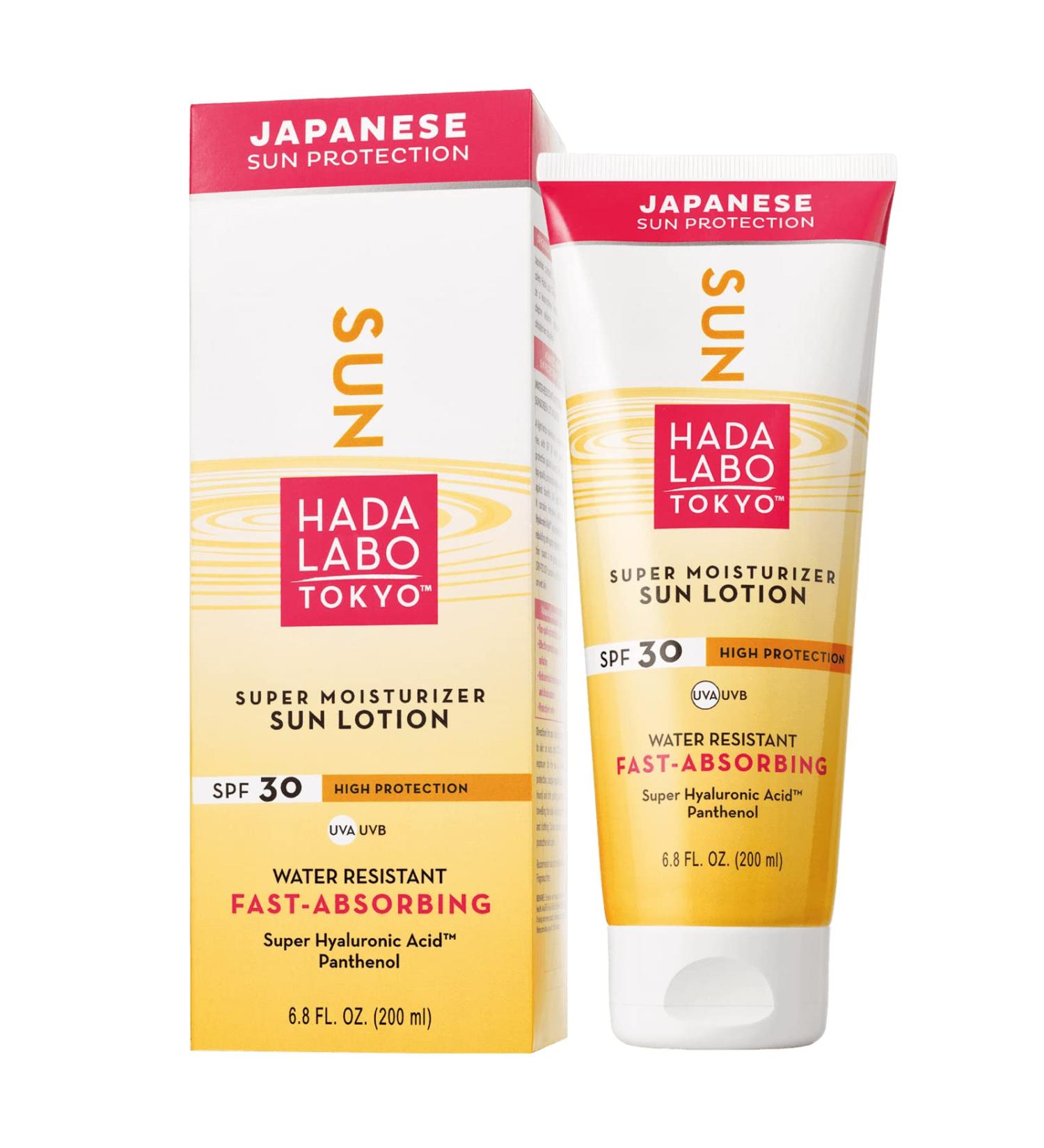 Hada Labo Tokyo Sun Lotion Body 200ml - Sun Cream - Body Lotion - Body Lotion - Body Lotion - Moisturizing Body Cream - Moisturizing Body Lotion - Buy Online on GoSupps.com