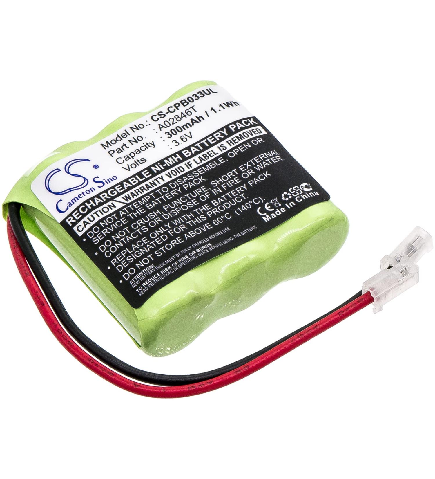 Afshan 300mAh 3.6V 2/3AAA x 3 Battery Replacement - Universal Fit International Shipping - Buy Online on GoSupps.com
