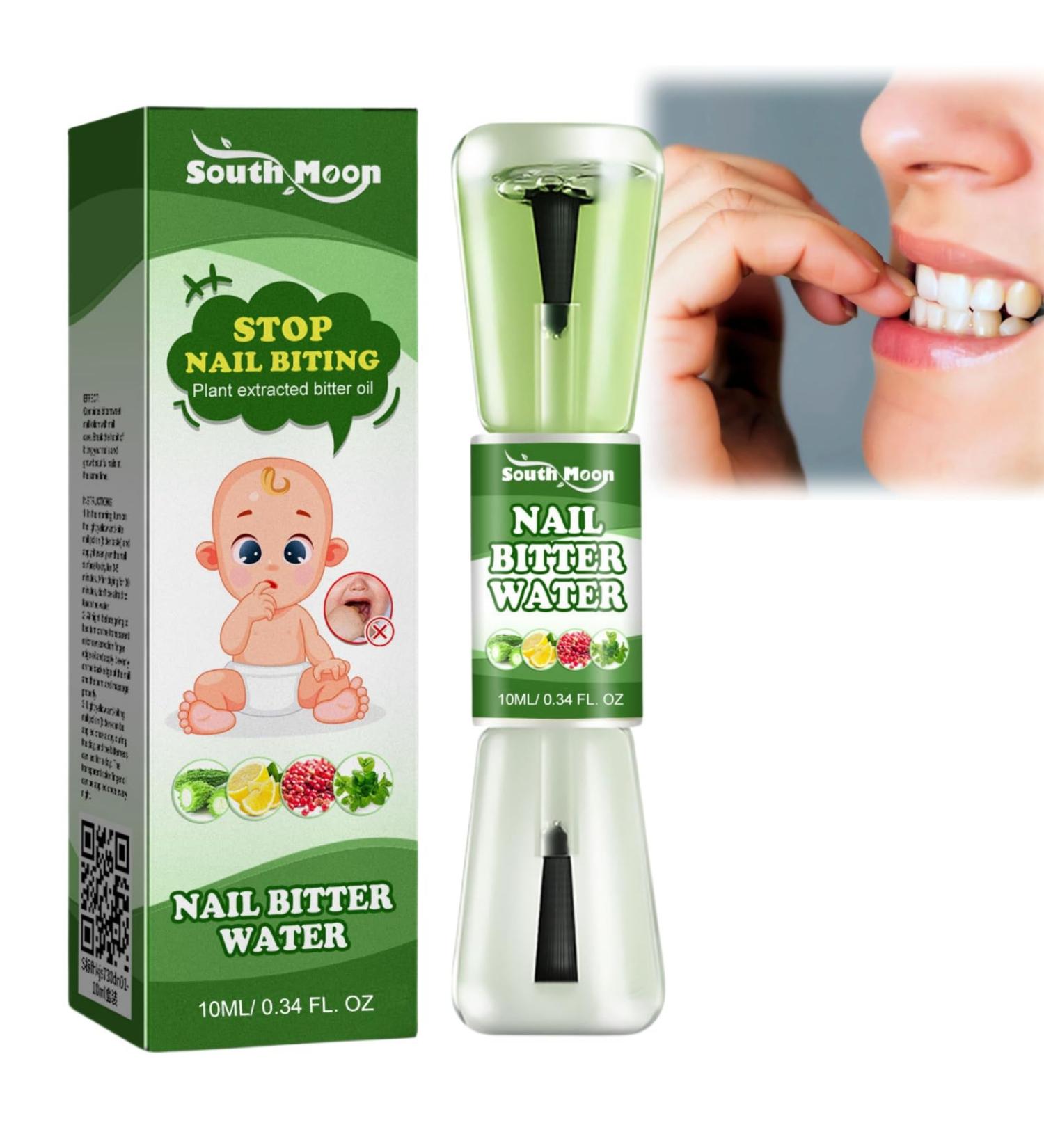 Anti Nail Biting Polish Double Head Stop and Grow Nail Biting Stop Nail Biting Nail Biting Prevention for adults anti nail biting polish Clear Nail Varnish Stop Biting Nails Nail Biter Stopper - Buy Online on GoSupps.com
