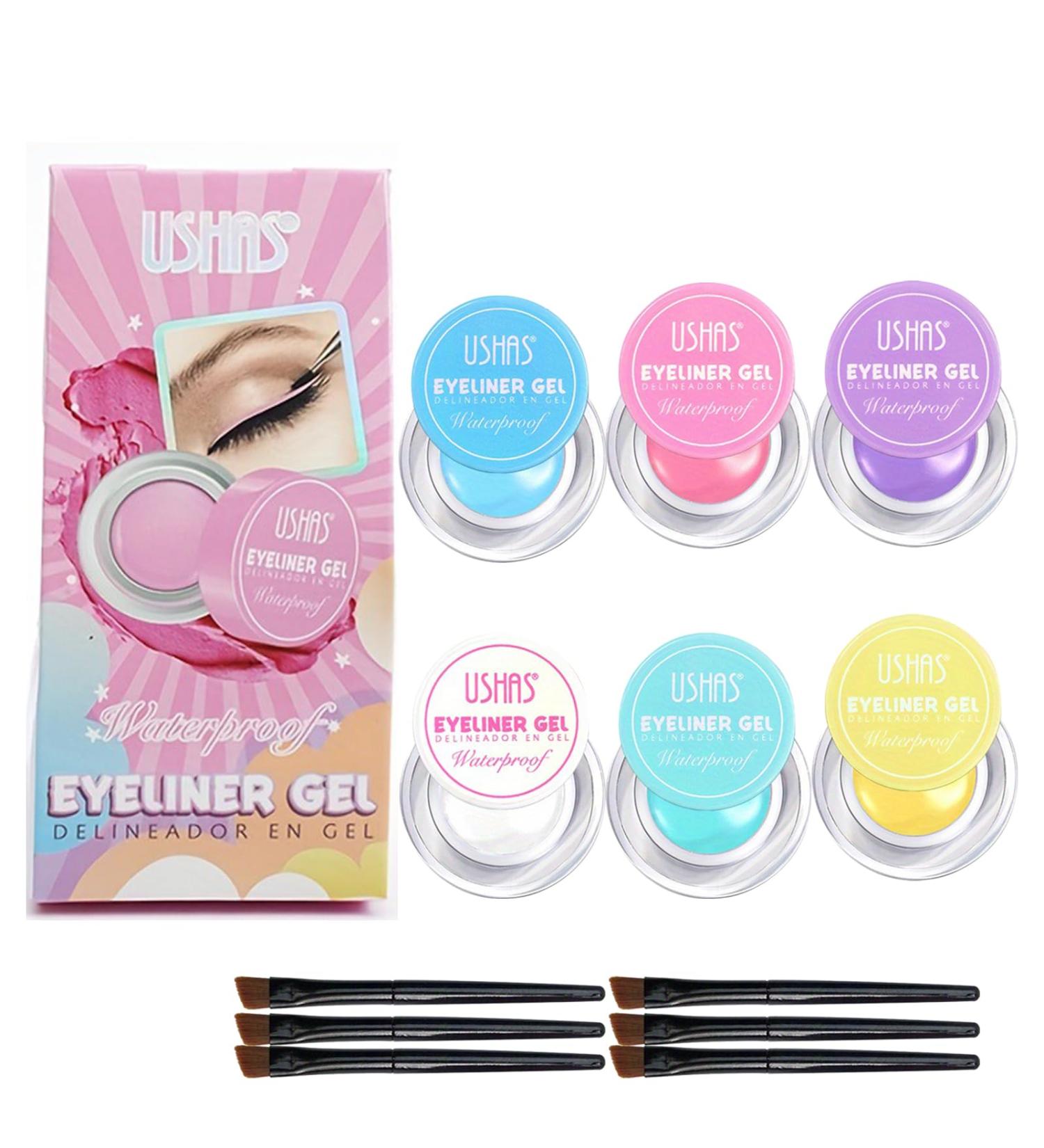 6 Colored Eyeliners Pen Set Waterproof Smudge-Proof Eye Shadow Pencil Liquid Eyeliner Makeup Set Long-Lasting High Pigmented Rainbow Eyeliner Pencils Kit Glitter Eye Liners for Women #29*6colour - Buy Online on GoSupps.com