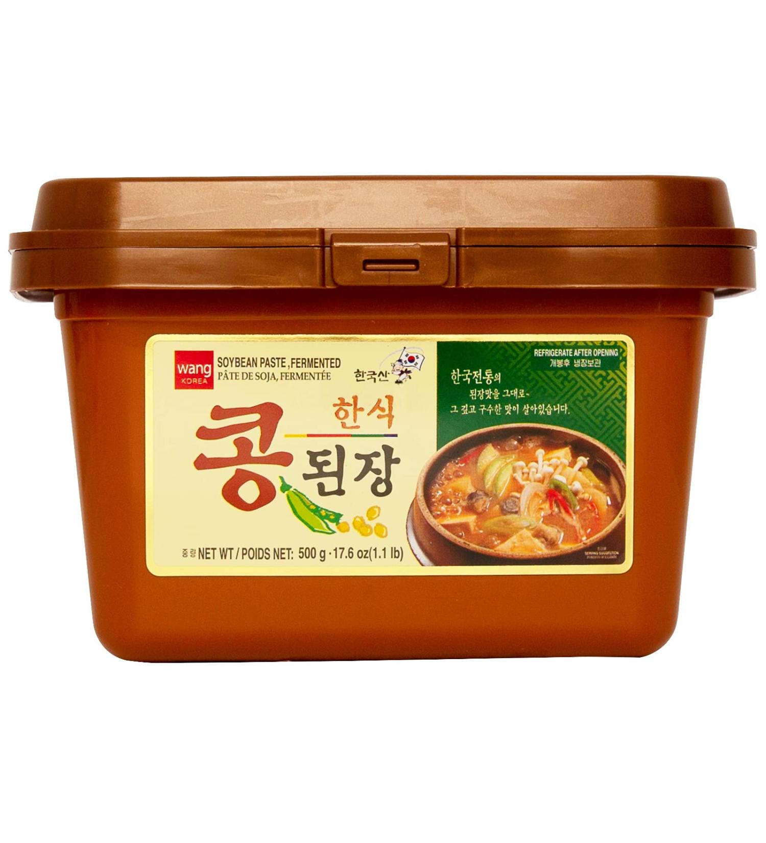 Wang Korean Traditional Doenjang Fermented Soybean Paste 1.1 lb - Authentic Korean Flavor - Buy Online on GoSupps.com
