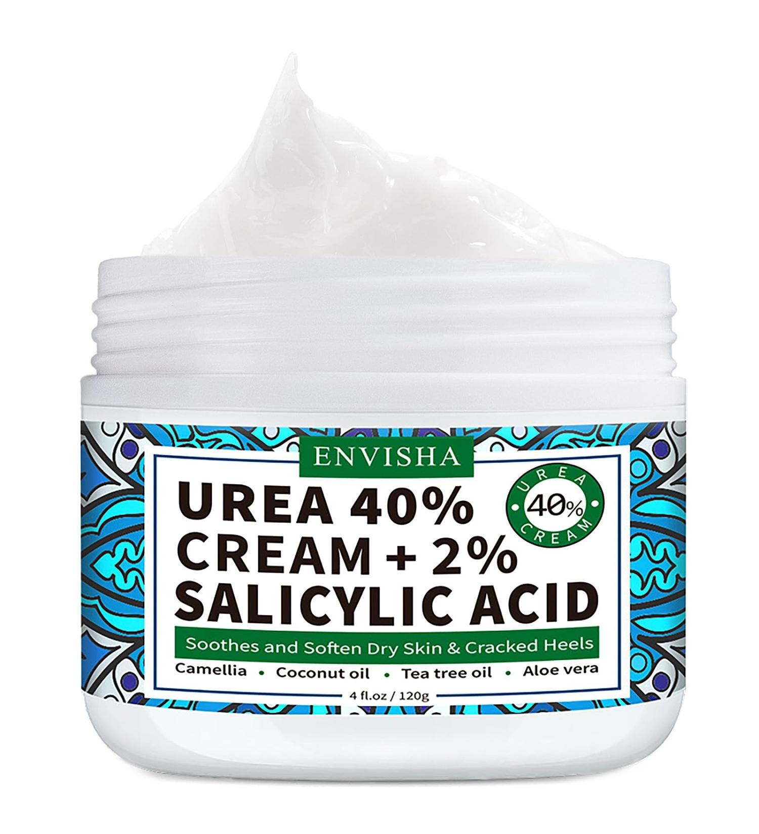 40% Urea Foot Cream - Moisturizing Urea Cream for Very Dry Feet - Cracked Heel Repair Cream for Foot Care - Heel Cream for Deep Cracked Skin - Feet Cream for Calluses and Hard Skin - Buy Online on GoSupps.com