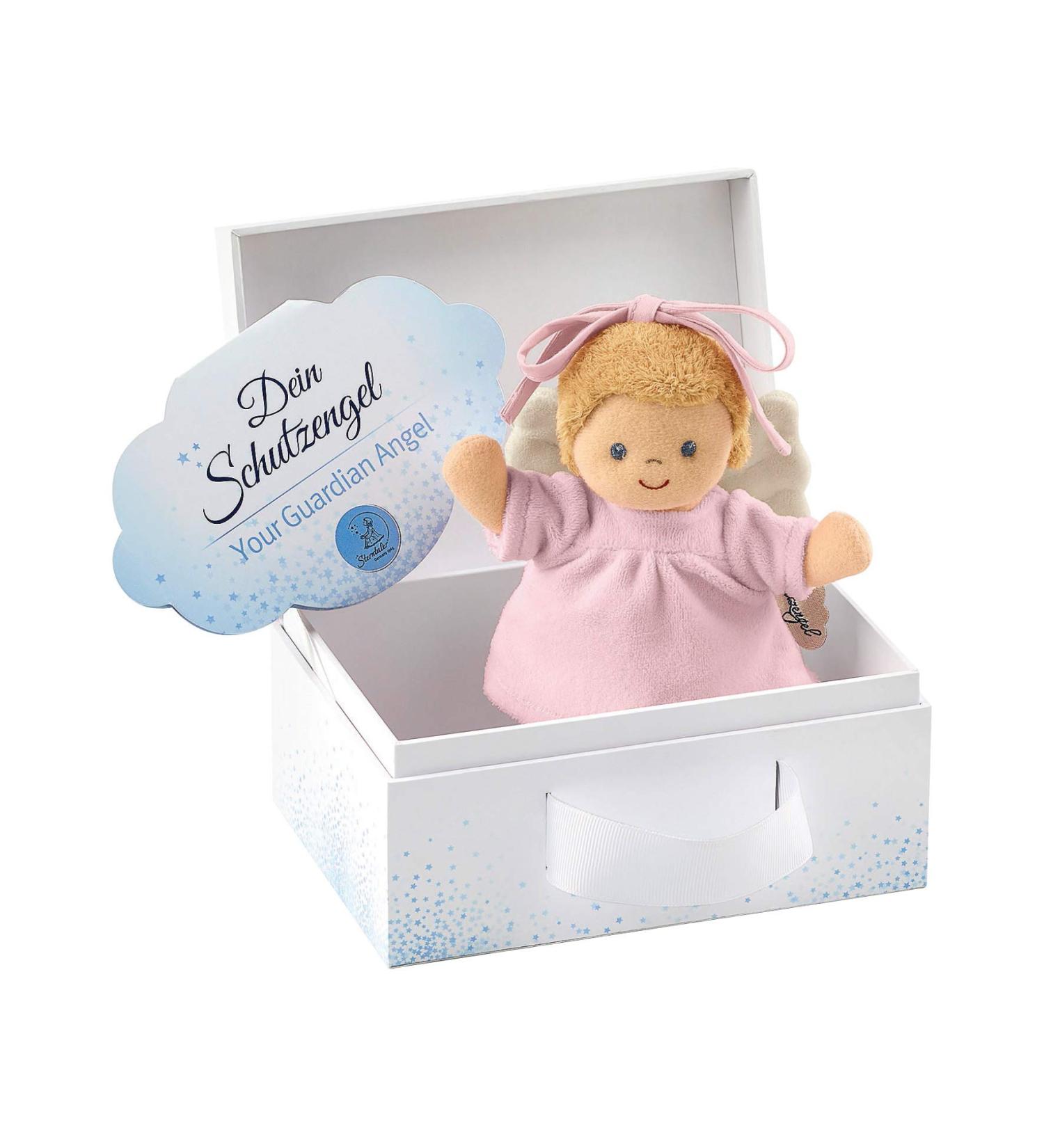 Buy Sterntaler Mini Music Box Guardian Angel - 17cm Pink | International Shipping Available - Buy Online on GoSupps.com