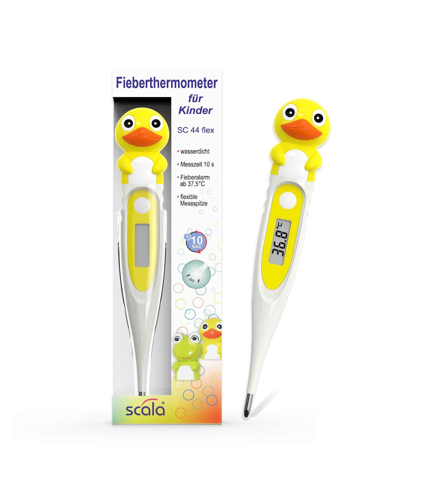 Buy Scala Digital Thermometer SC 44 Flex Duck - Accurate Baby Thermometer for Children & Infants - Fast & Reliable Shipping Worldwide - Buy Online on GoSupps.com