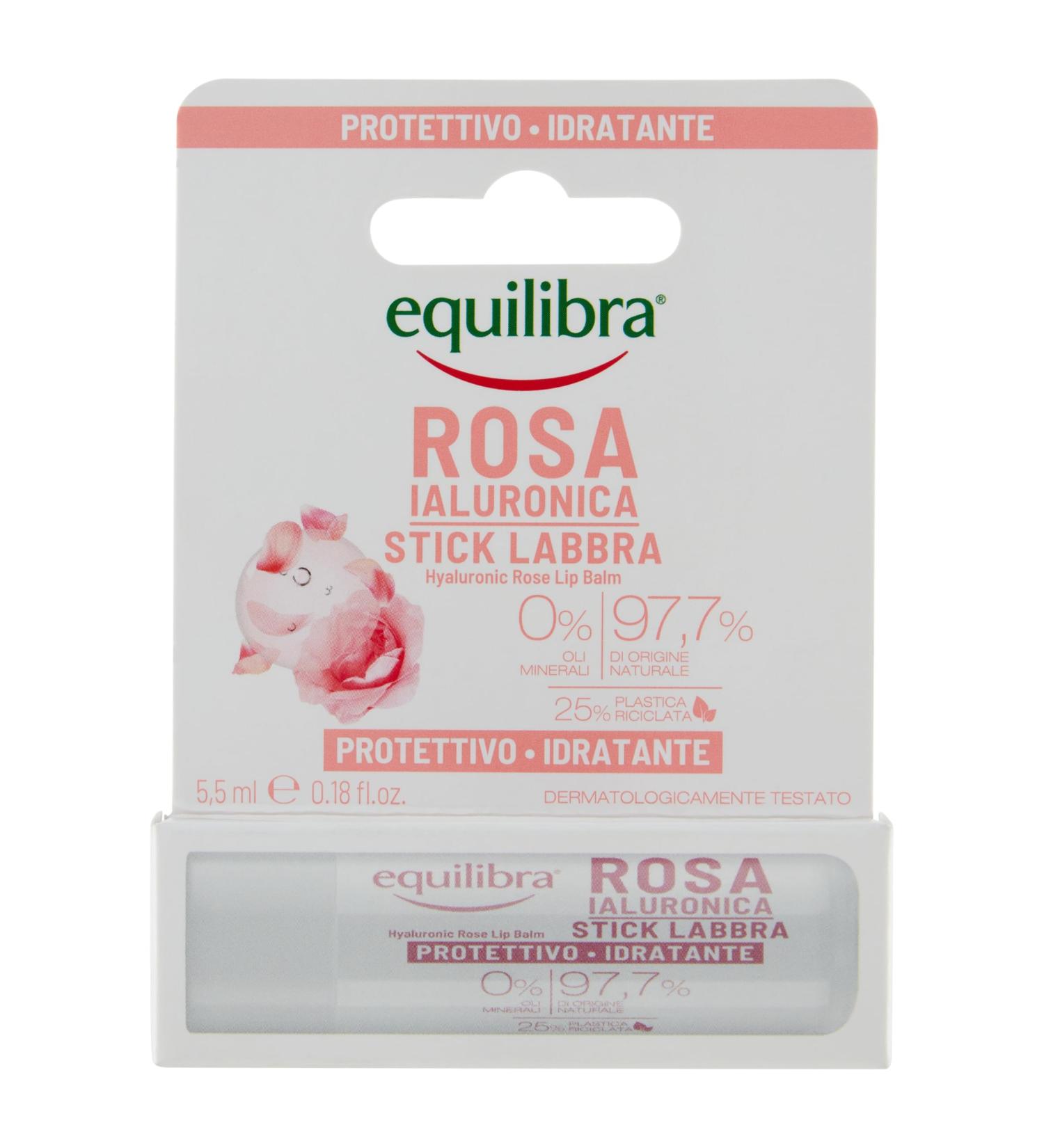 Equilibra Equilibra Rose Hyaluronic Lip Stick 5 ml