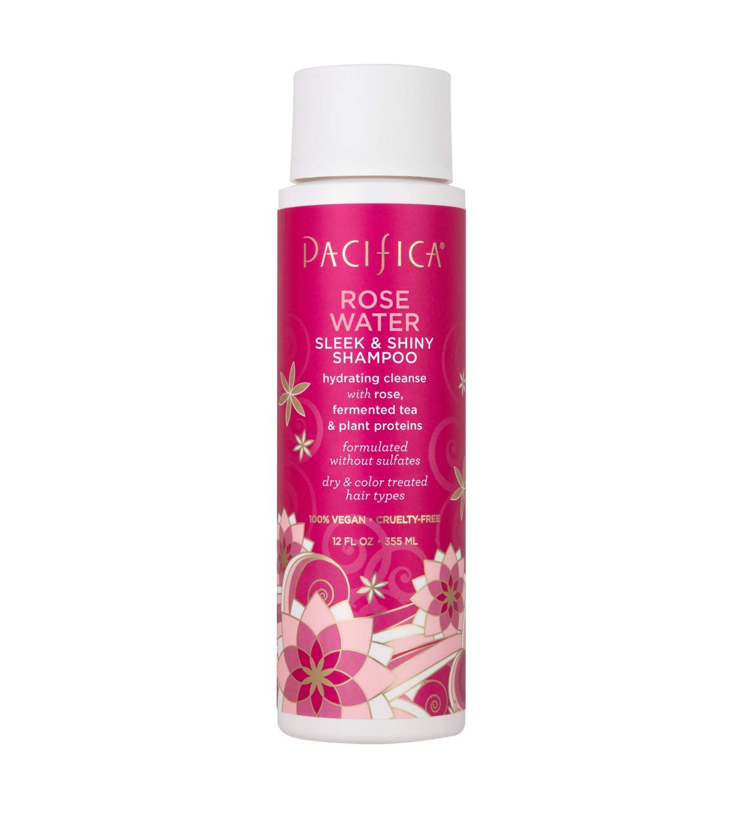 PACIFICA Rose Water Sleek and Shiny Shampoo - 12 Fl Oz | Buy Online for International Shipping - Buy Online on GoSupps.com