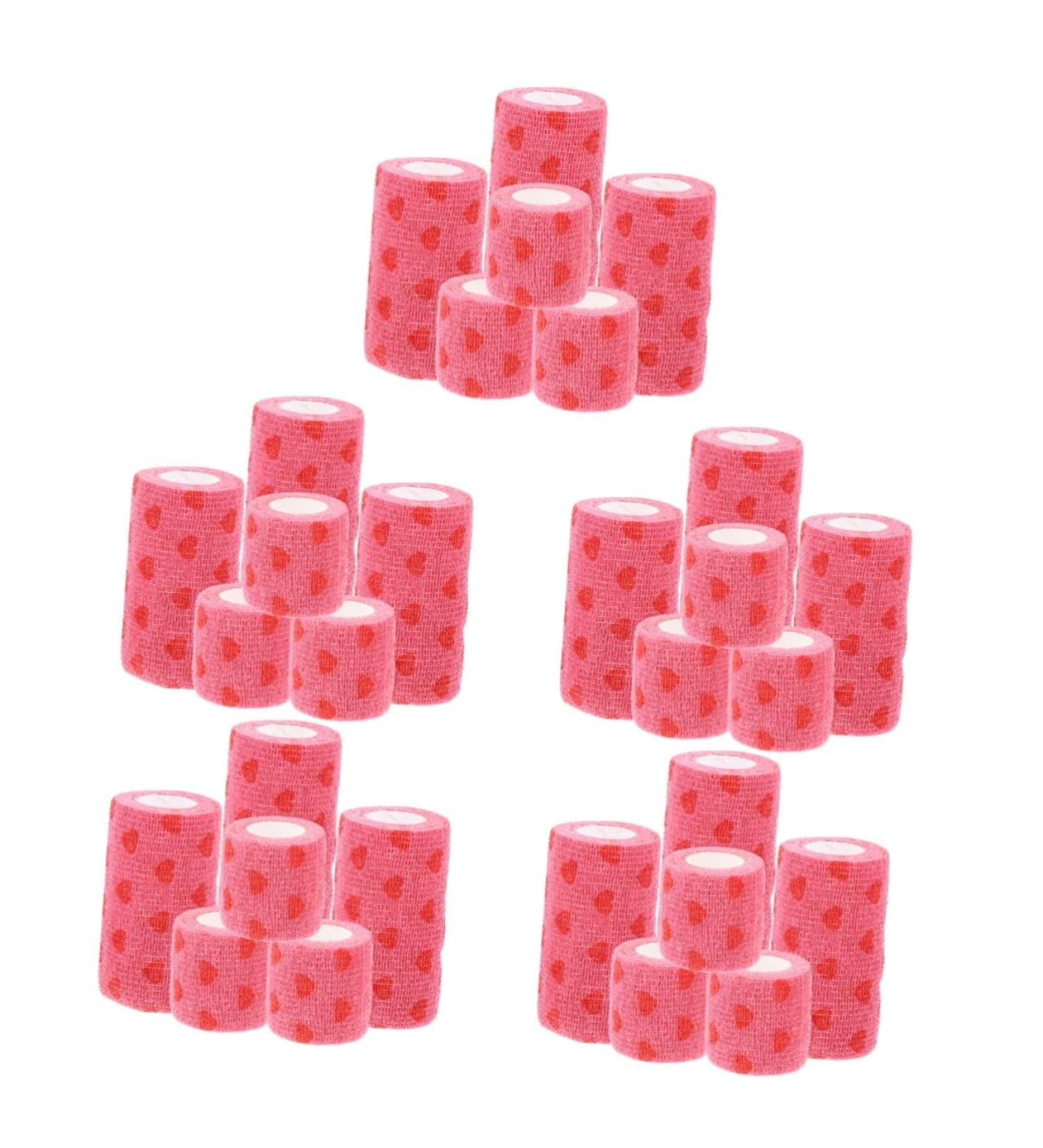 DECHOUS 30 Rolls Sports Wrap Pet Bandages for Dogs & Cats - Non-Woven Fabric Gauze - Ideal Ankle & Wrist Tape for Sports Injuries - Buy Online on GoSupps.com