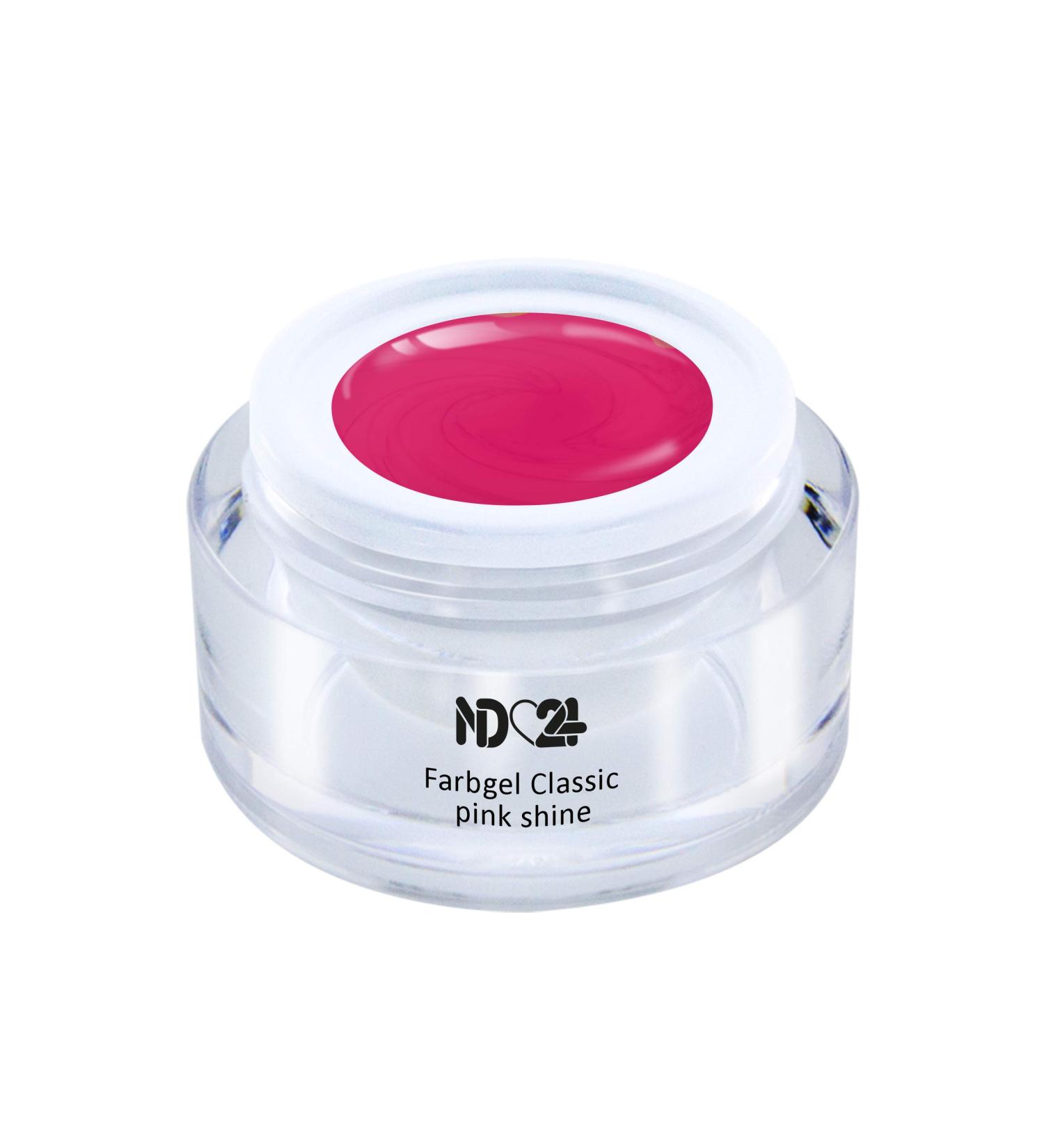 UV LED Color Gel - Classic Pink Shine - Studio Quality Nail Gel - Made in Germany - 5ml - International Shipping Available - Buy Online on GoSupps.com