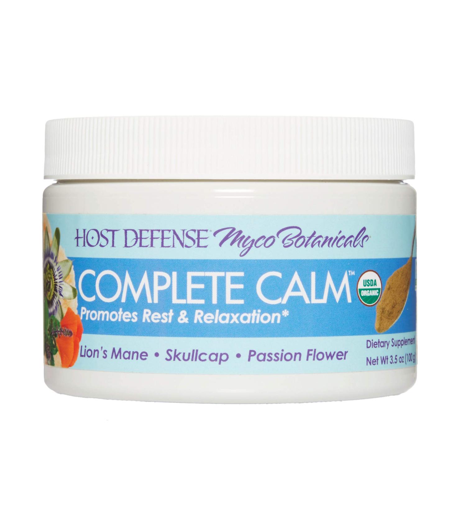 Fungi Perfecti Myco Botanicals Complete Calm 3.5 oz - Premium Mushroom Supplement for Relaxation - Buy Online on GoSupps.com