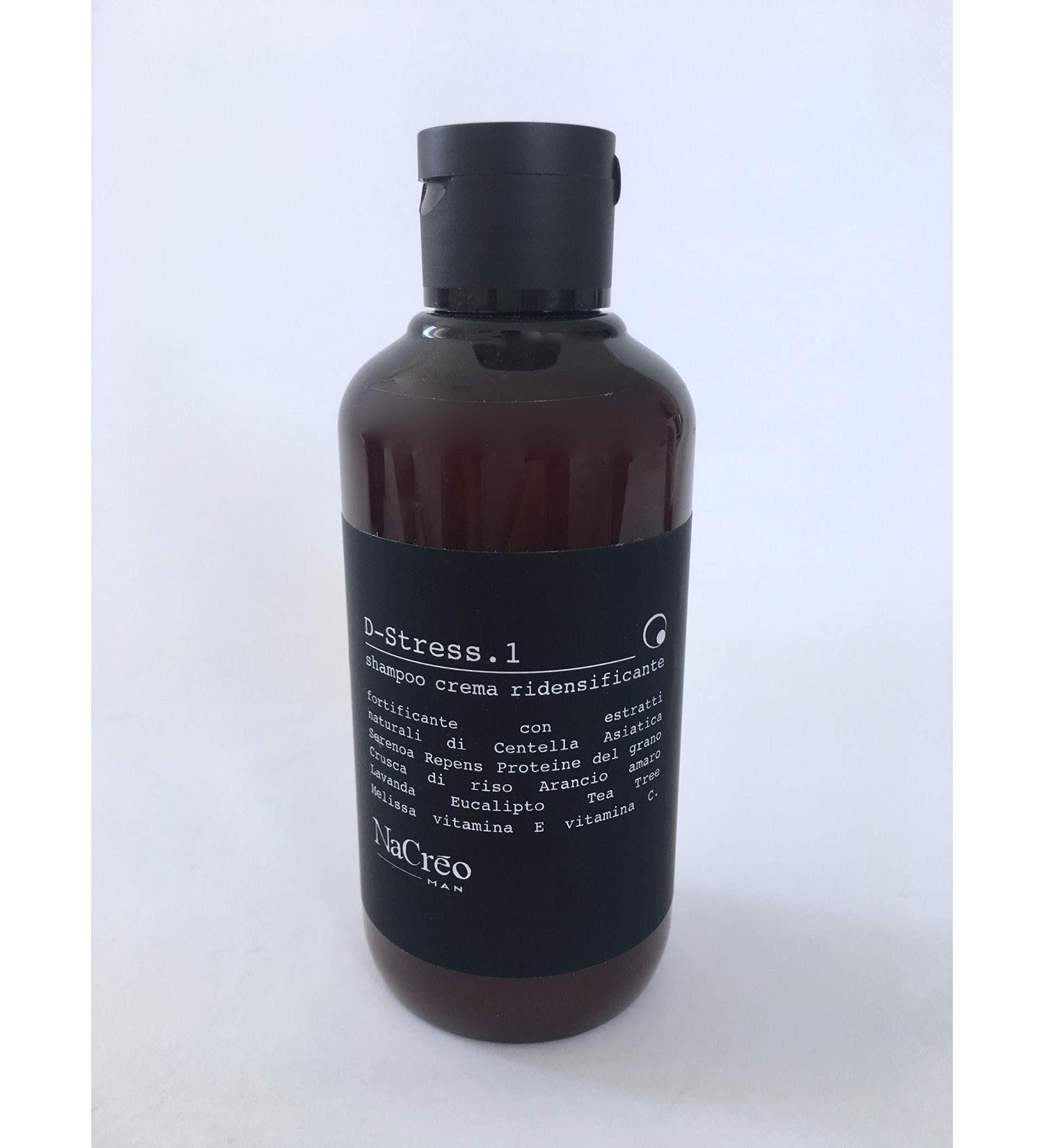 NaCr oMan Cream shampoo with toning and volumizing properties silicone and paraben free - 200 ml!