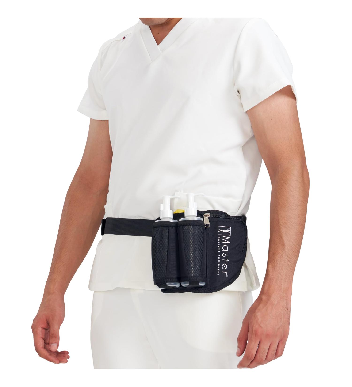 Buy Master Massage Oil Bottle Holder - 2-Way Size with 2 x 250 ml Dosing Bottles | International Shipping Available - Buy Online on GoSupps.com