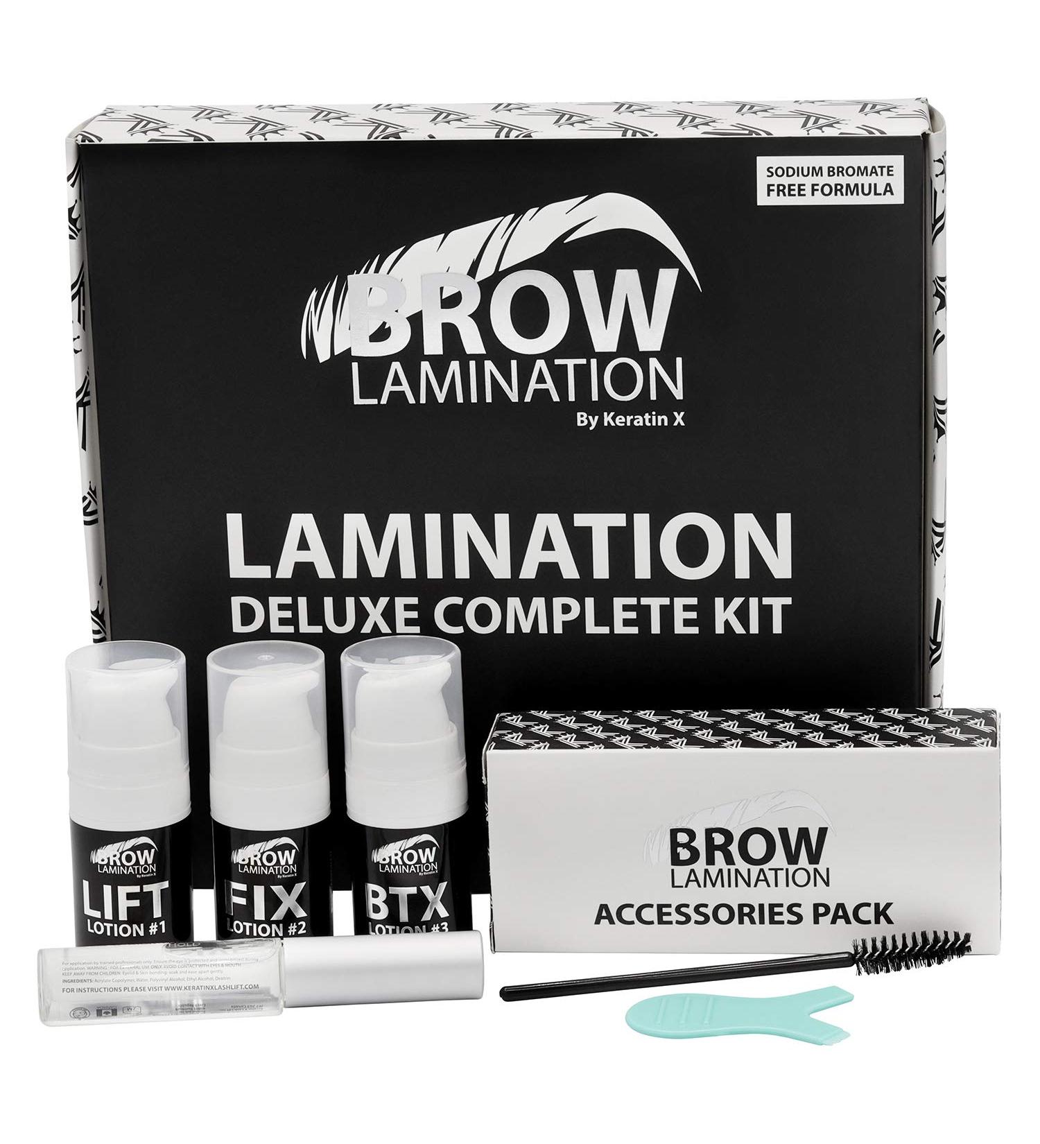 Brow Lamination Training Kit by Keratin X | Airless Pump | Made in Canada