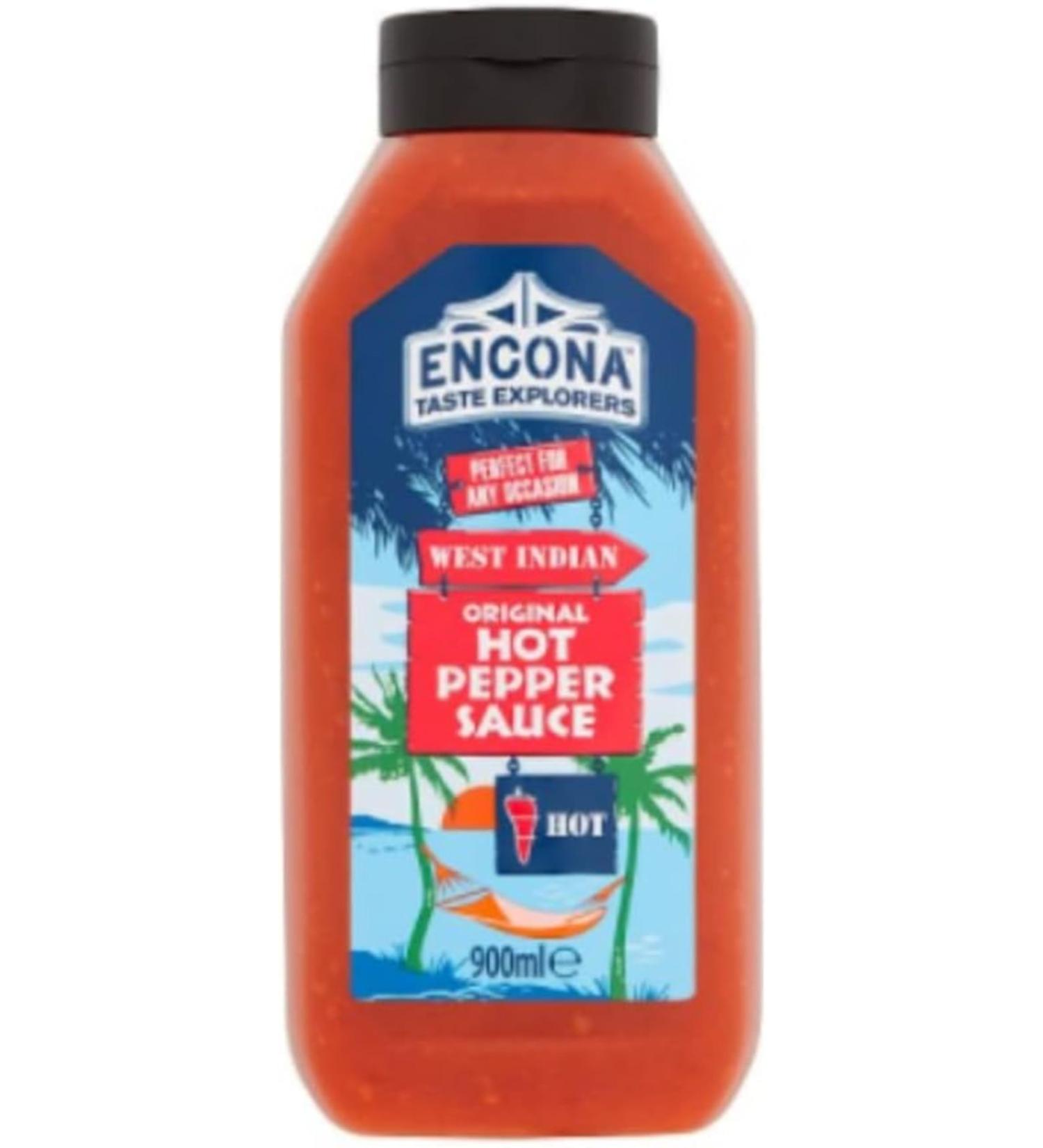 Original Hot Pepper Sauce 900ml. Encona