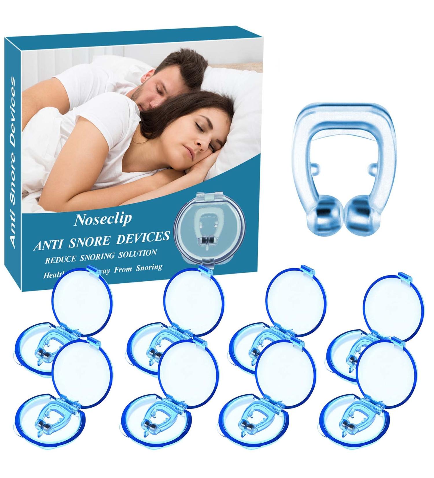 Magnetic Anti Snoring Nose Clip - Stop Snoring Solution - 8 Pcs - Buy Online on GoSupps.com