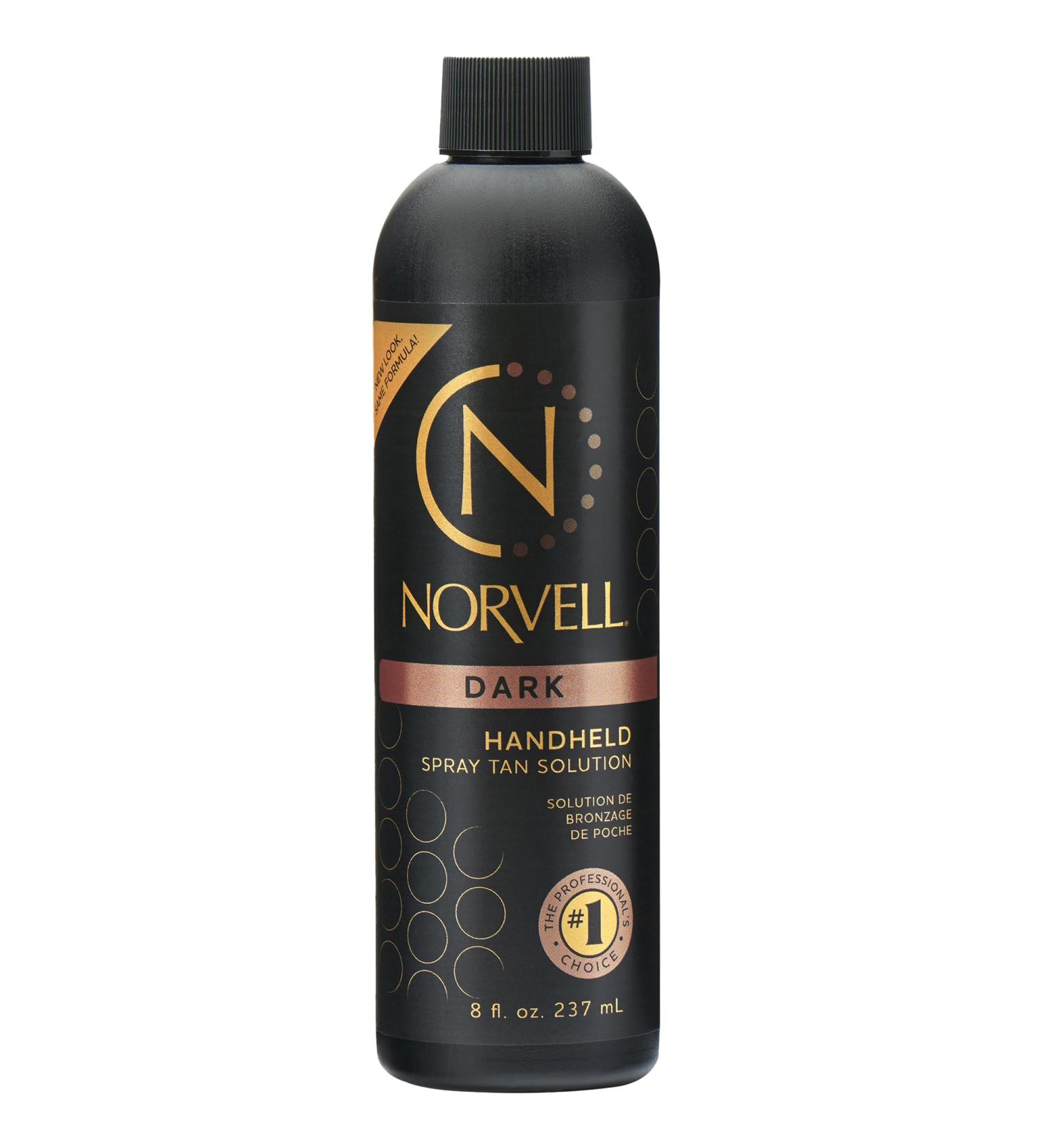 Norvell Premium Spray Tan Solution Dark 8 fl oz Professional Sunless Tanning Formula for Deep Natural Bronze Streak Free Fast Drying Long Lasting Color 8 Fl Oz (Pack of 1) - Buy Online on GoSupps.com