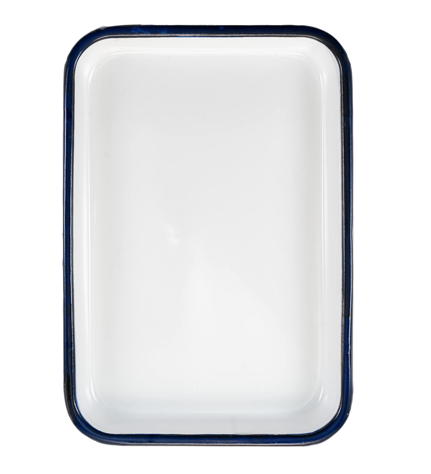 Art Alternatives Enamel Butcher Tray - 7x10.5 inches, White - Buy Online on GoSupps.com