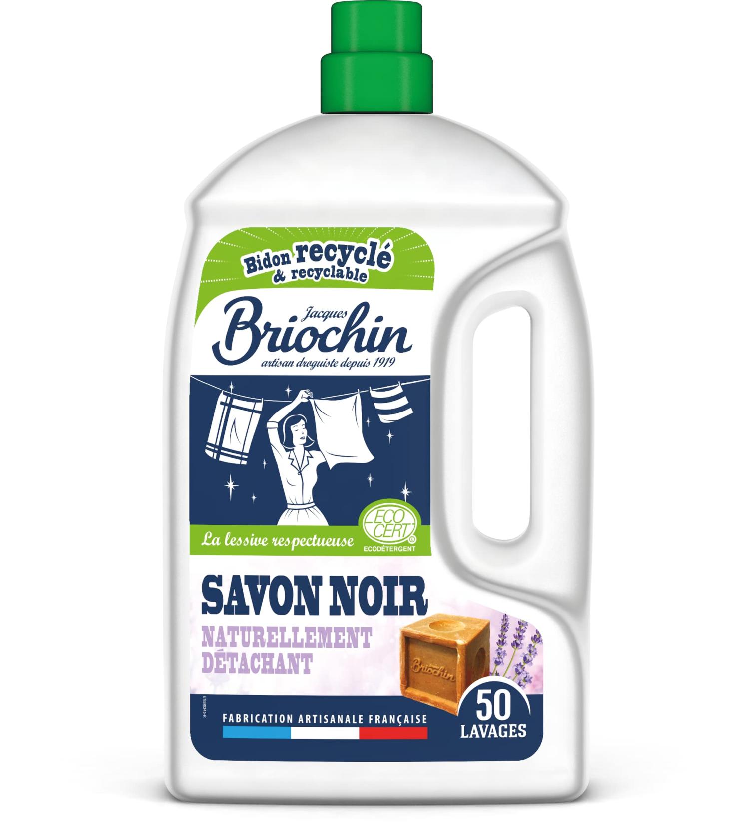 Jacques Briochin Concentrated Laundry Detergent with Black Soap Ultra Stain Resistant Unbeatable Against Stains Floral - Buy Online on GoSupps.com