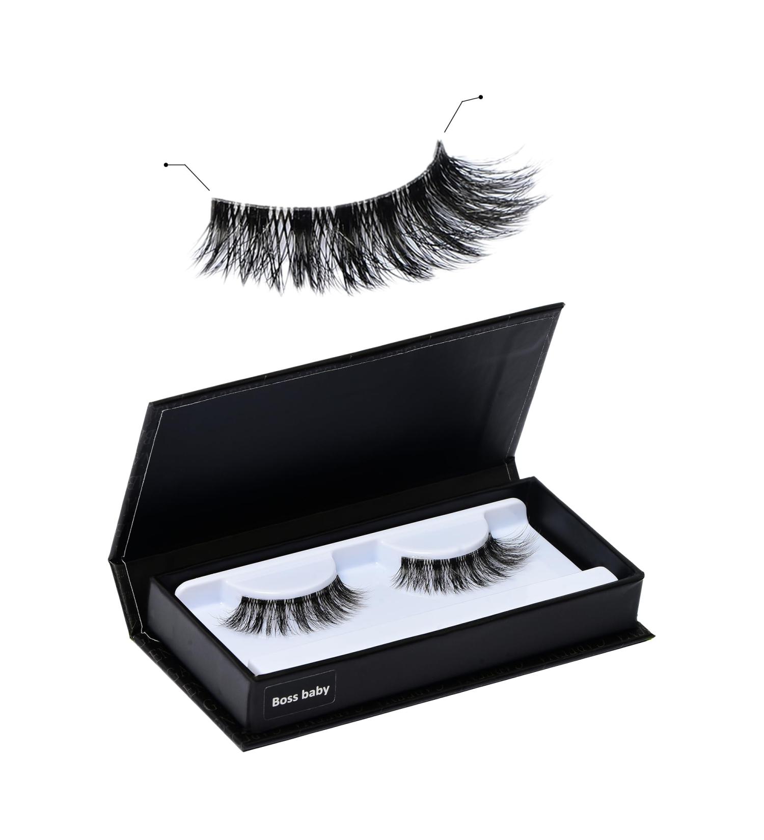 Buy Gabeena Self-Adhesive False Eyelashes - Waterproof Reusable Handmade for Dramatic Eyes | International Shipping - Buy Online on GoSupps.com