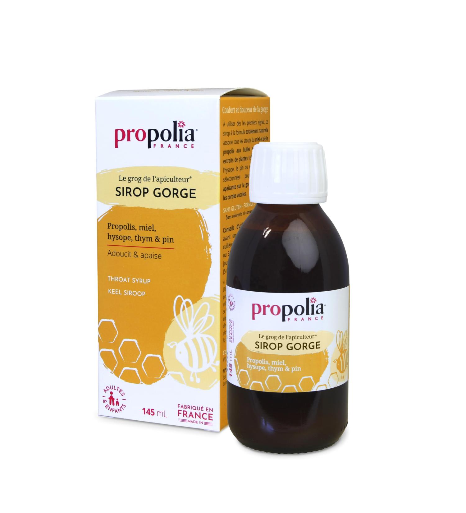Syrup Honey Plants and Propolis 150ml Propolia - Buy Online on GoSupps.com