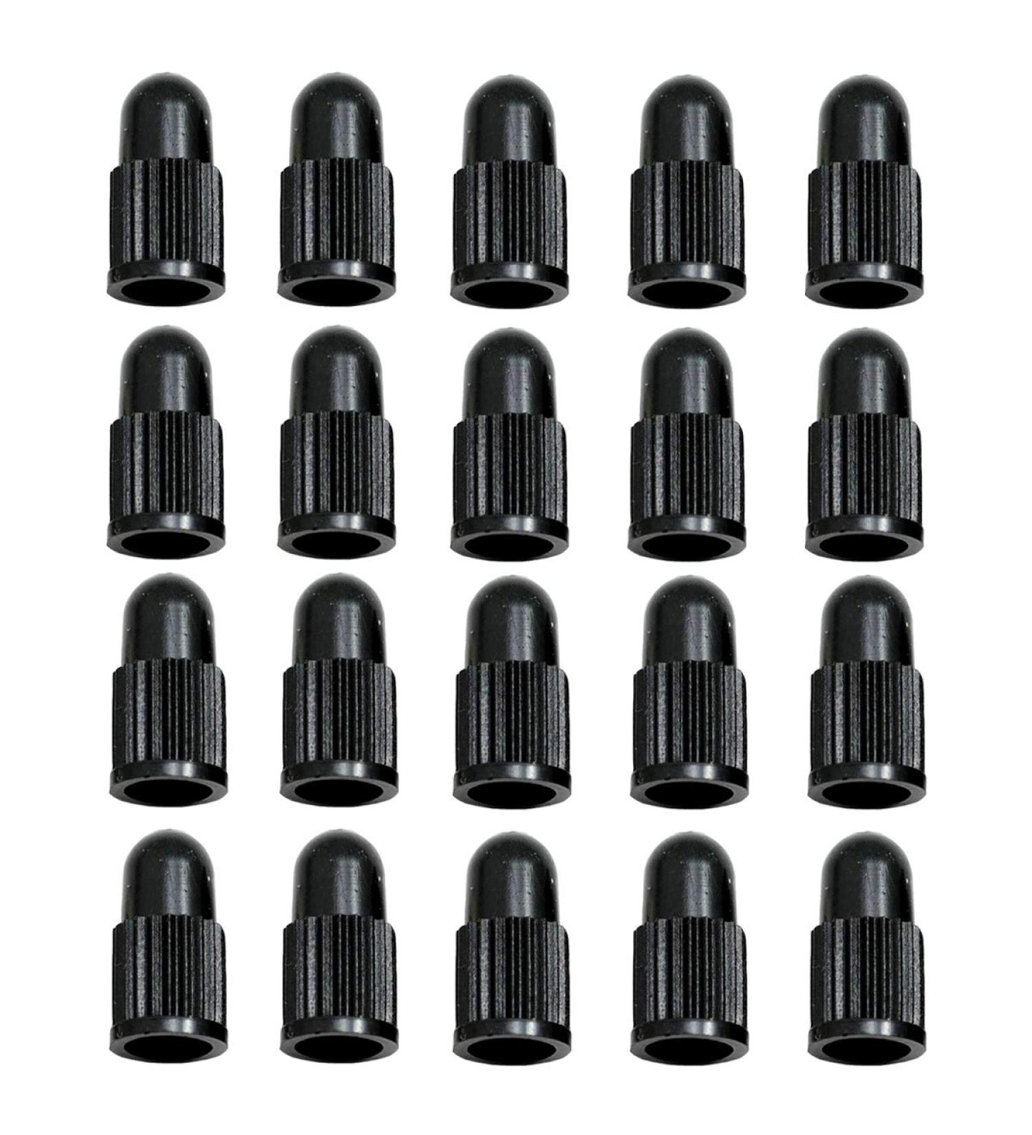20pcs Black Plastic Tyre Presta Valve Dust Caps for Bike Bicycle - Shop Now! - Buy Online on GoSupps.com