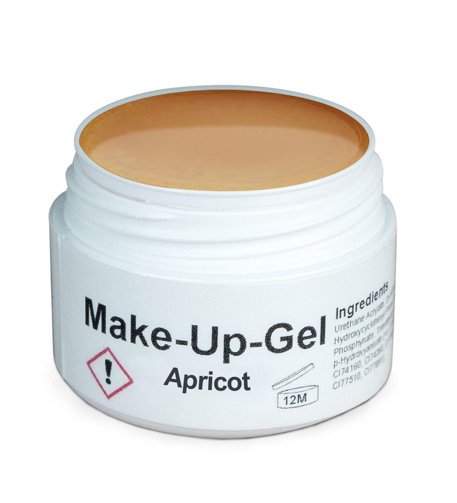 GS-Nails UV Make-up Gel Camouflage for Nail Art - Self-Smoothing Hardening Cover Gel 250ml - Apricot - Perfect for Nail Design - Buy Online on GoSupps.com