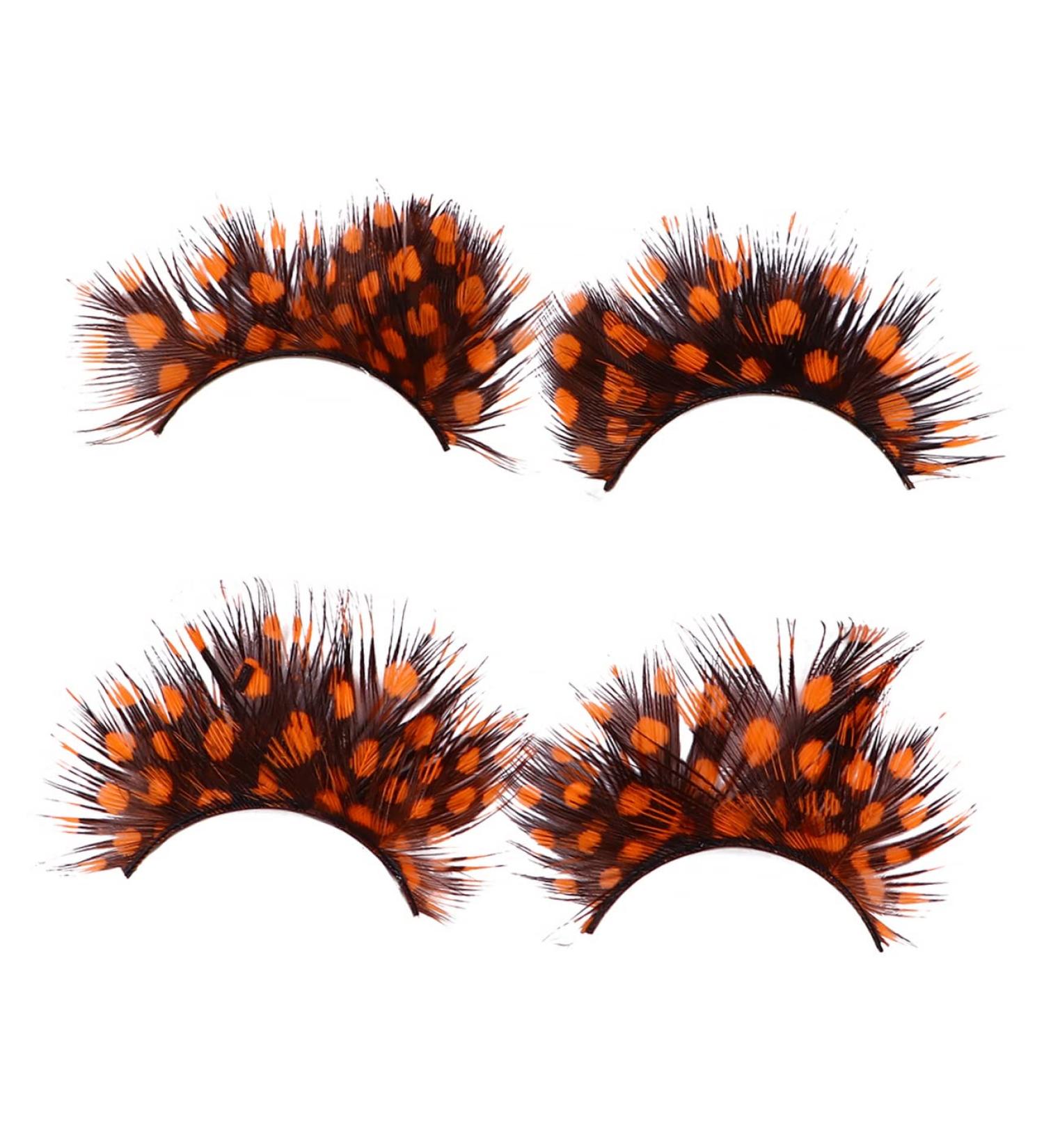 2 Pairs false eyelashes 3d fake eyelashes nativity costumes spotted Eyelashe cosplay eyelashes masquerade lashes eyelashes halloween clothes False Lash cosmetics cross - Buy Online on GoSupps.com
