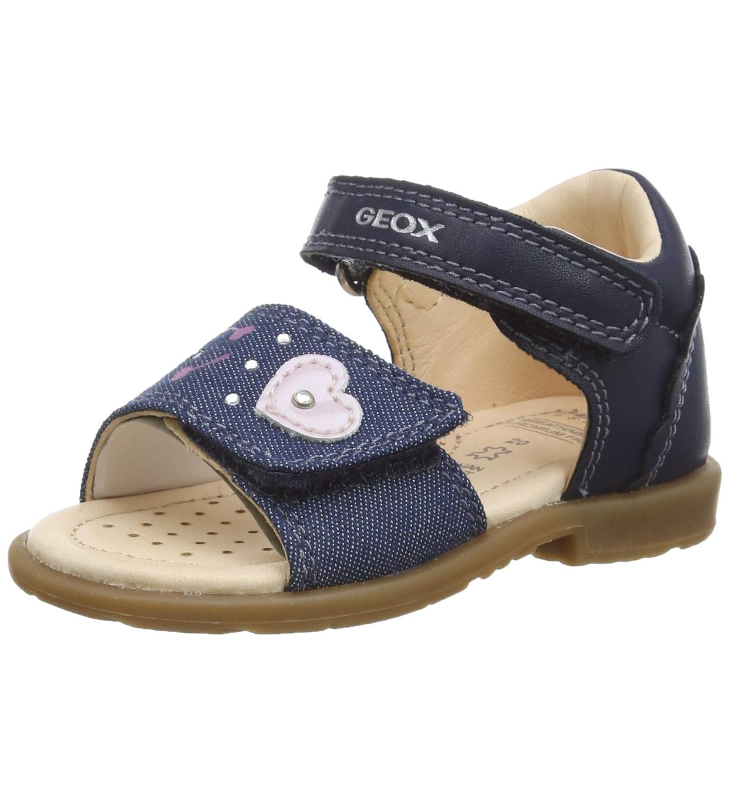 Geox Baby Girl's B Verred D Sandals - Navy (Size 5 UK Child) - Buy Online on GoSupps.com