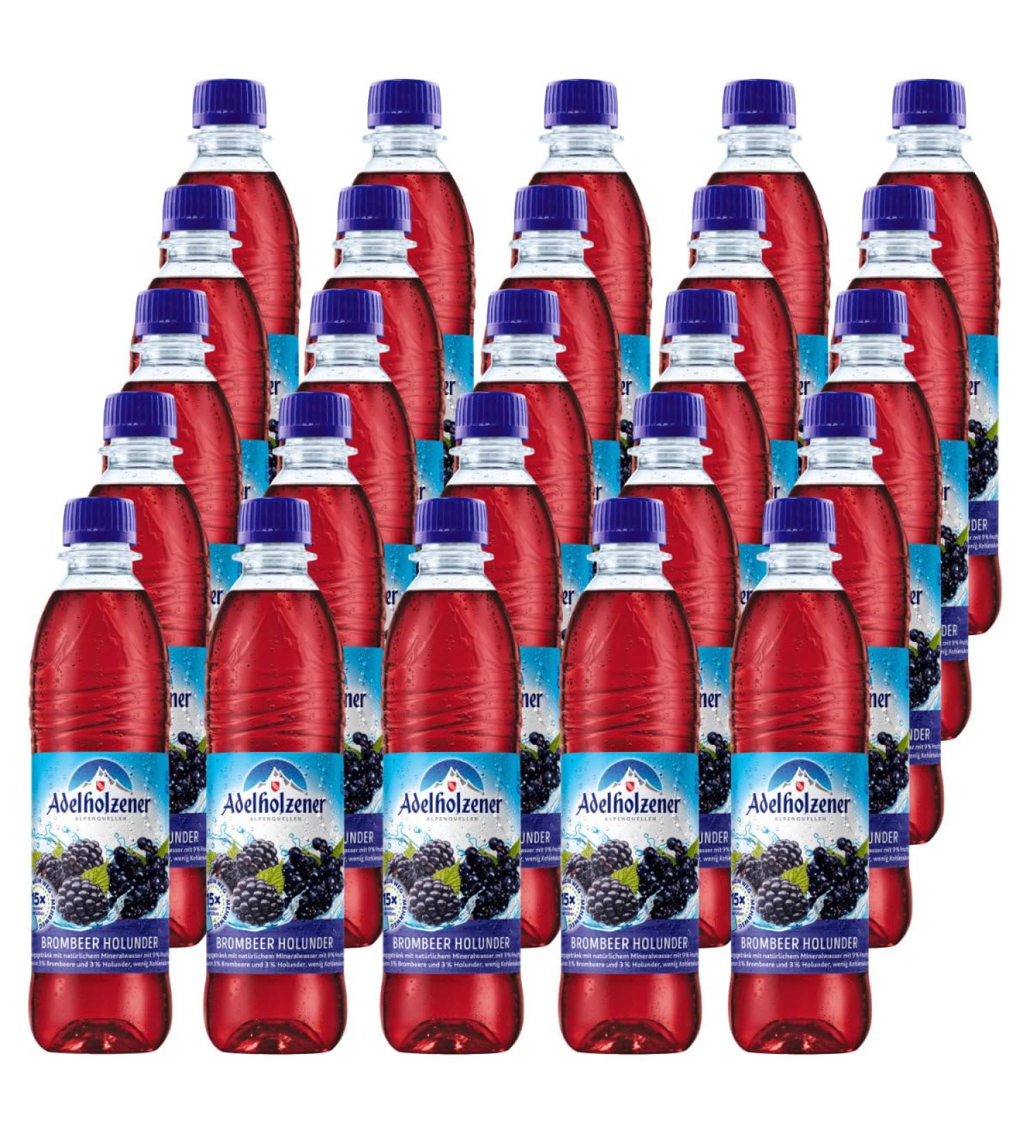 Adelholzener Blackberry Elderberry 25 bottles each 0.5l