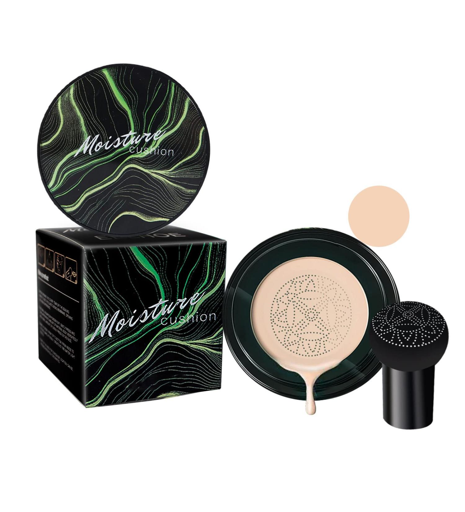 Mushroom Head Air Cushion CC Cream Foundation | Oil Control/Moisturizing | Lasting Nude Makeup | Brightening Pigment | Ivory Shade - 115g - Buy Online on GoSupps.com