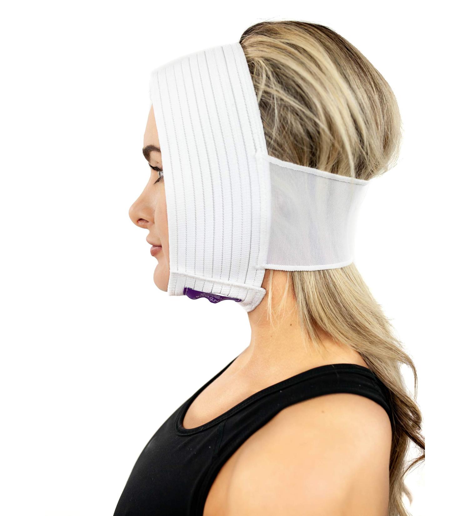 Chin Compression Garment for Post-Surgery Face Lift & Chin Liposuction - Facial Surgery Recovery Wrap (S19) - Buy Online on GoSupps.com