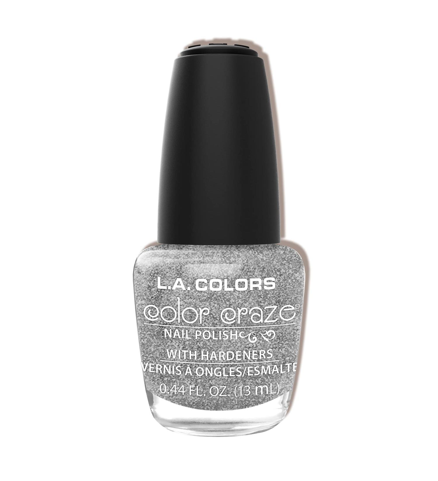 L.A. Colors Craze Nail Polish  Live  0.44 Fluid Ounce Live 0.44 Fl Oz (Pack of 1)
