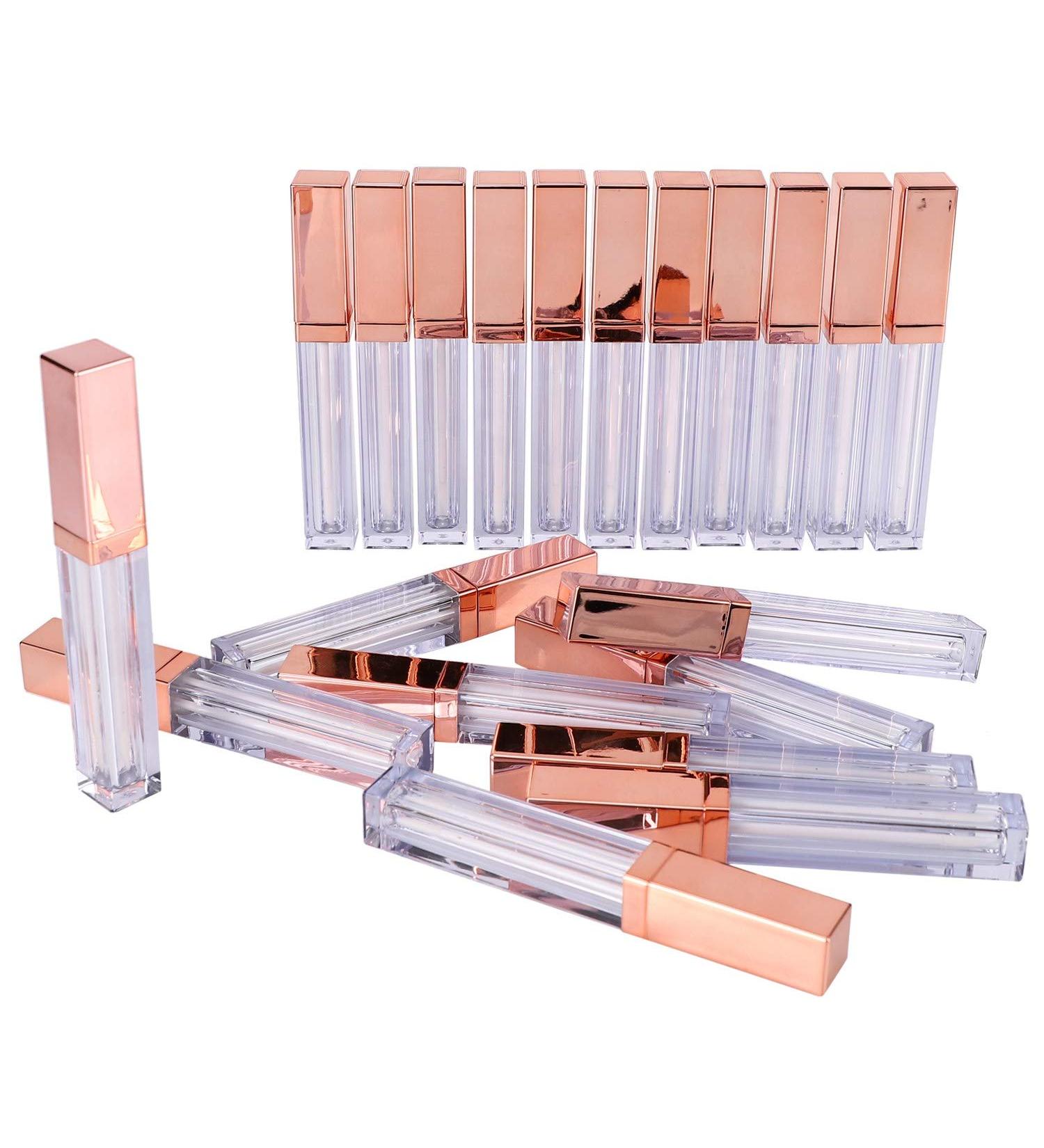 Katigan 20pcs 5ml Empty Lip Glaze Bottles - Refillable DIY Lip Gloss Containers for Easy Crafting - Buy Online on GoSupps.com