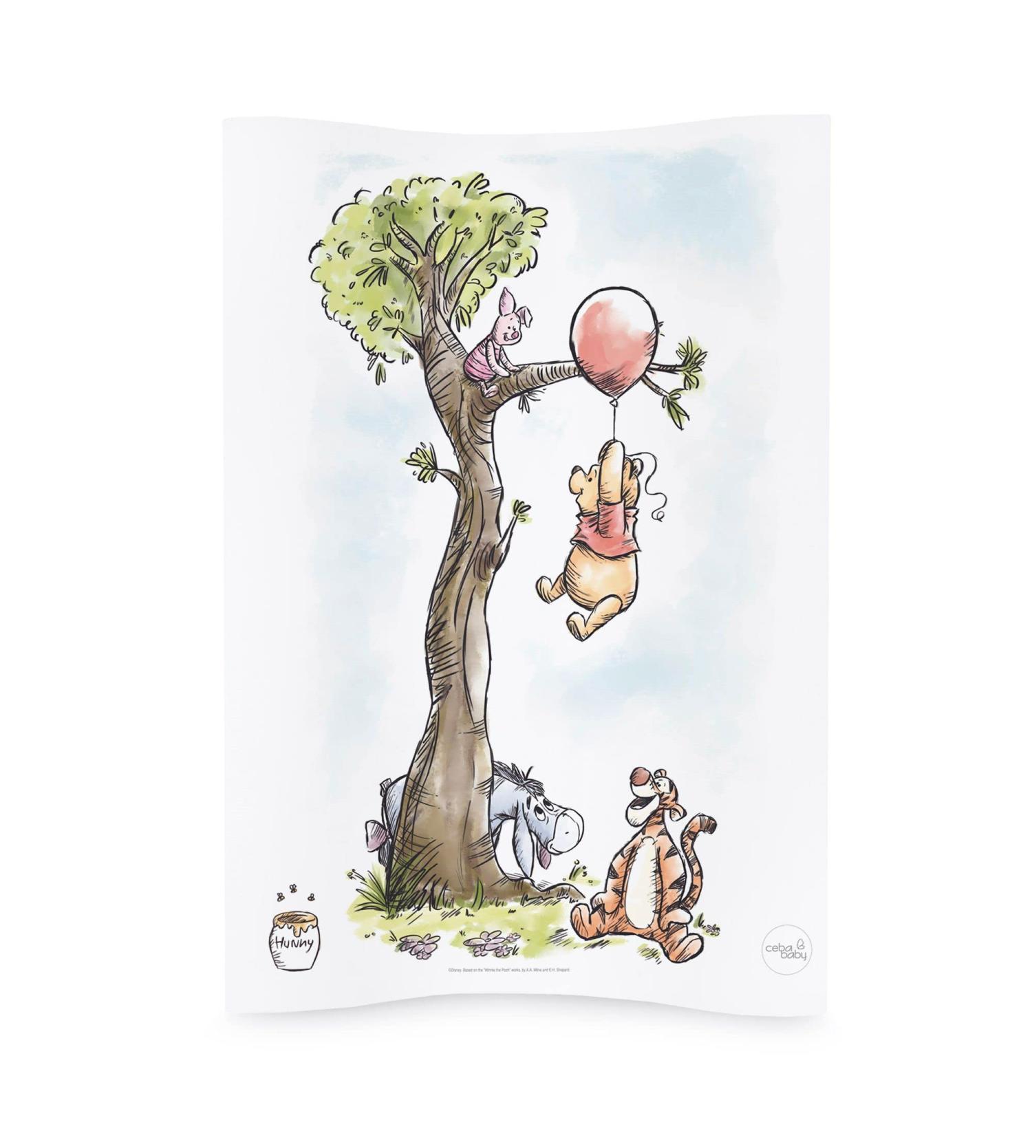 Little Poppets Deluxe Unisex Wedge Baby Changing Mat - Winnie the Pooh & Piglet Design - Buy Online on GoSupps.com