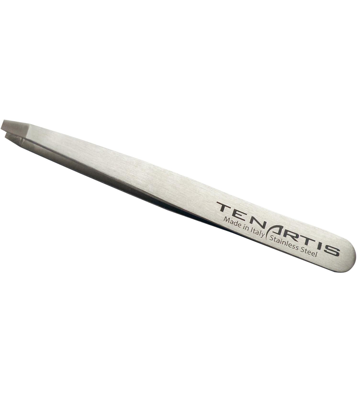 Straight Hair Tweezers Stainless Steel - Tenartis Made in Italy by Tenartis