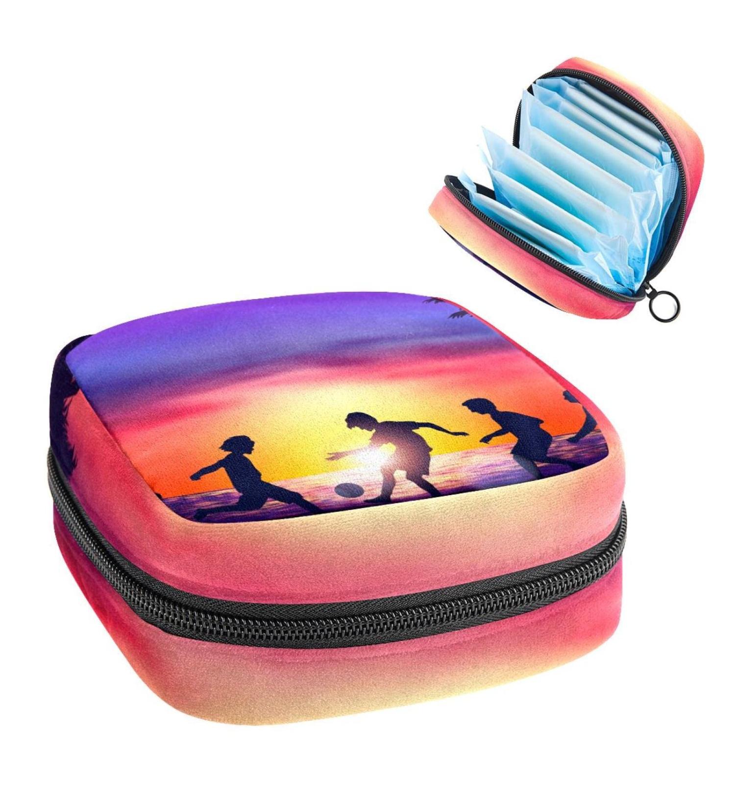 GIAPB Period Bag - Sanitary Napkin Storage & Travel Makeup Pouch - Color5323 - Buy Online on GoSupps.com