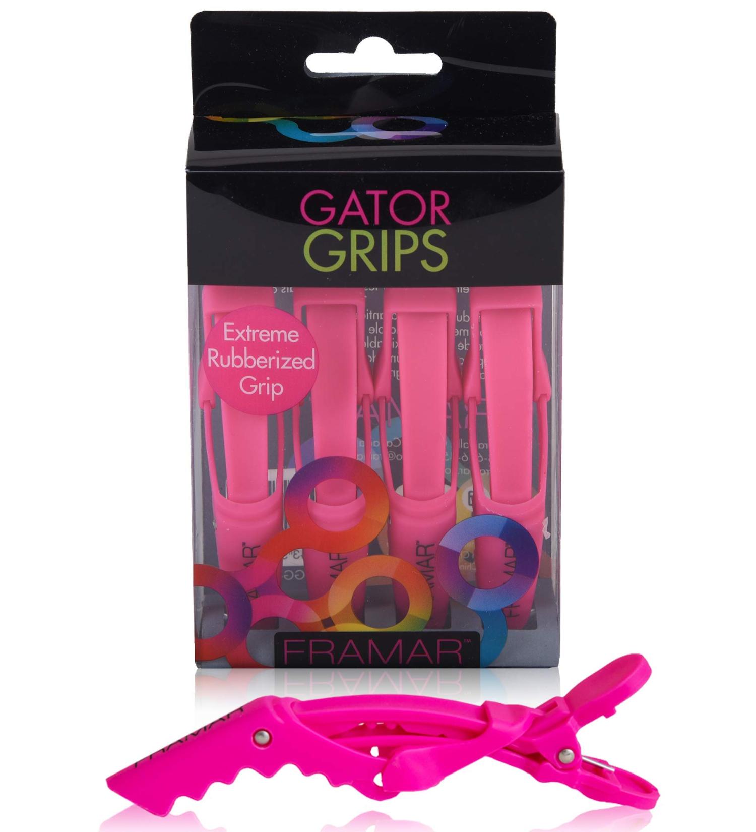 Framar Rubberized Hair Clips - Best Grip & Styling Tool for All Hair Types | International Shipping Available - Buy Online on GoSupps.com
