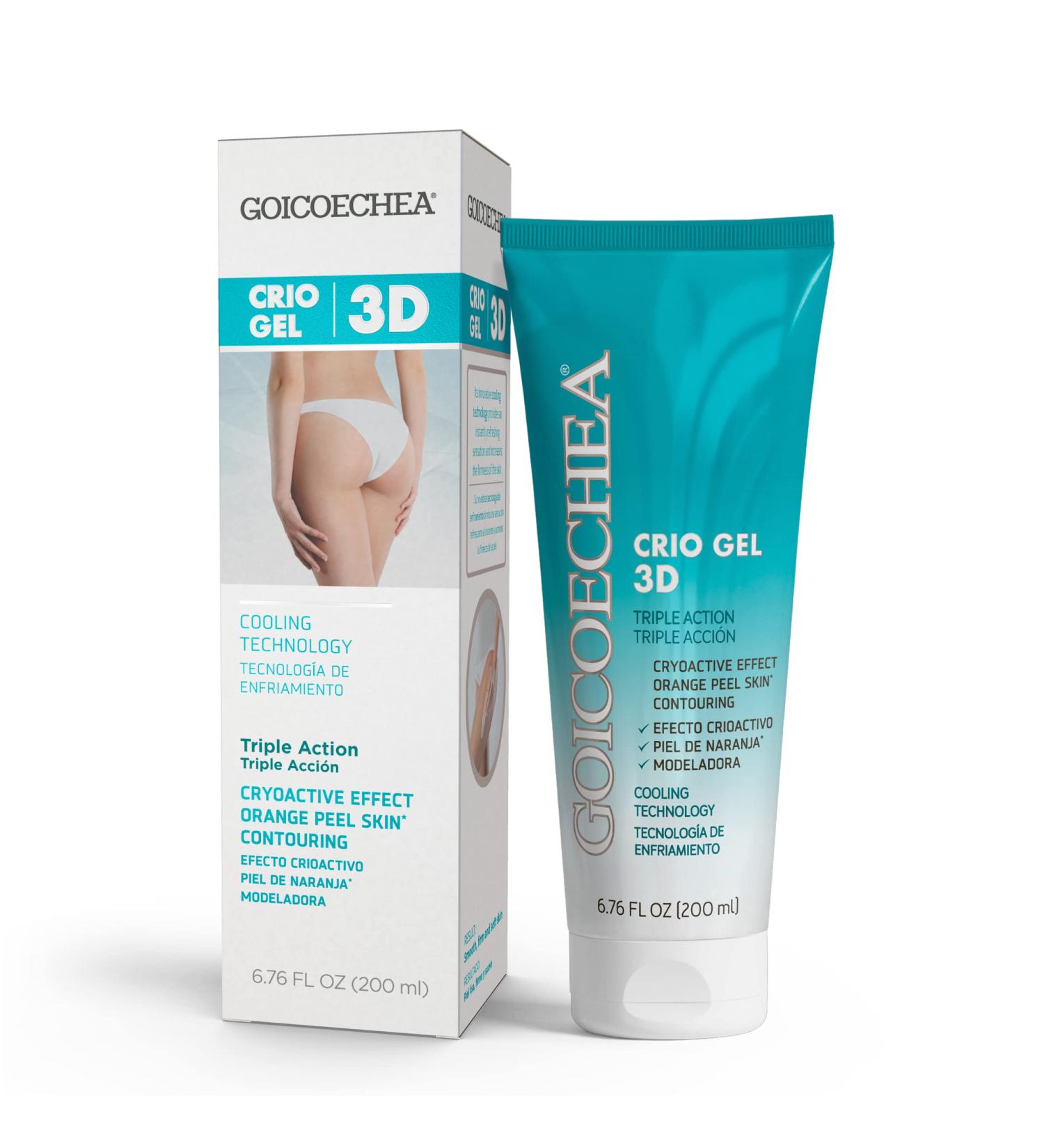Goicoechea Crio Gel 3D: Cellulite Reduction & Skin Firming Treatment - 6.76 oz - Buy Online on GoSupps.com