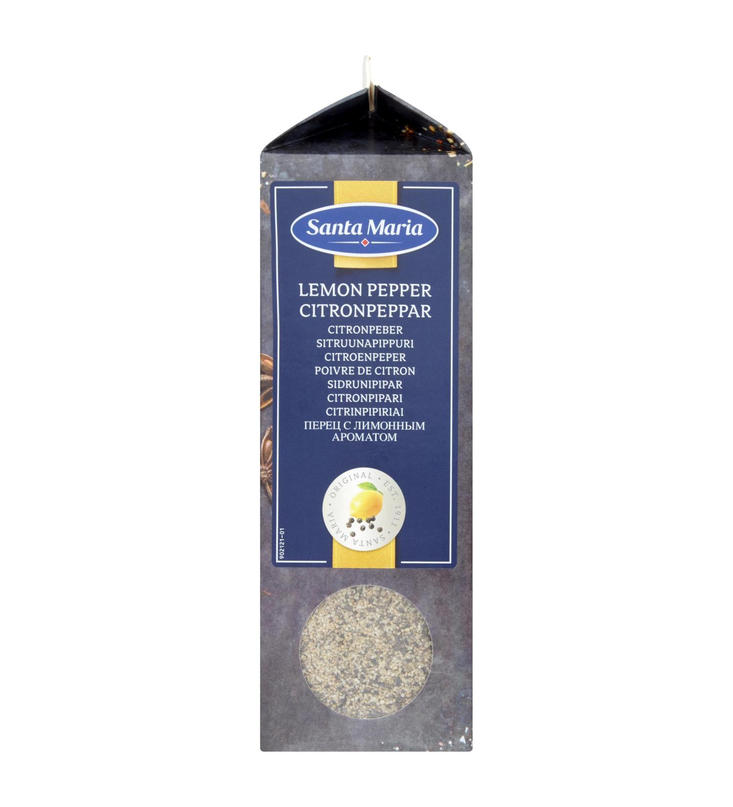 Santa Maria Lemon Pepper 750 g
