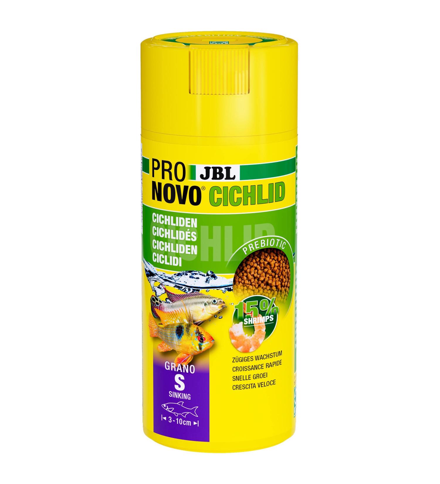 JBL PRONOVO CICHLID GRANO S 250ml CLICK - Buy Online on GoSupps.com