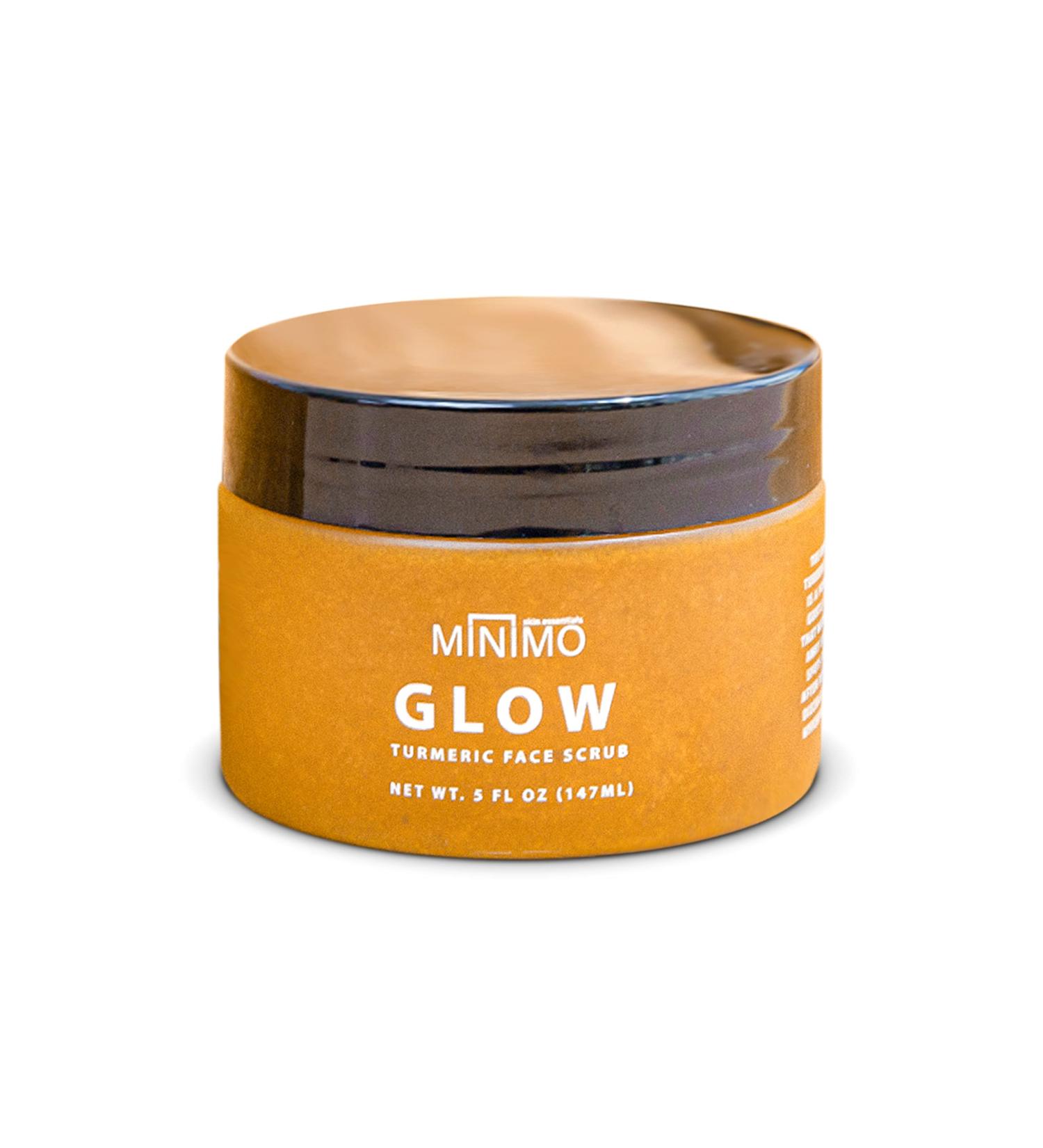 Minimo Glow Unscented Skin Brightening Face Scrub 5 oz - Blemish Treatment for Dark Spots, Uneven Skin Tone & Scarring - Ready to Apply - Buy Online on GoSupps.com