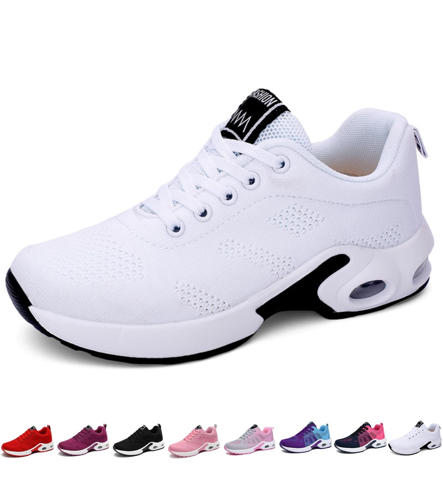 Orthowalk Pain-Free Feet | Lightweight Women's Orthopedic Sports Shoes (42 EU White) - Comfort & Style - Buy Online on GoSupps.com