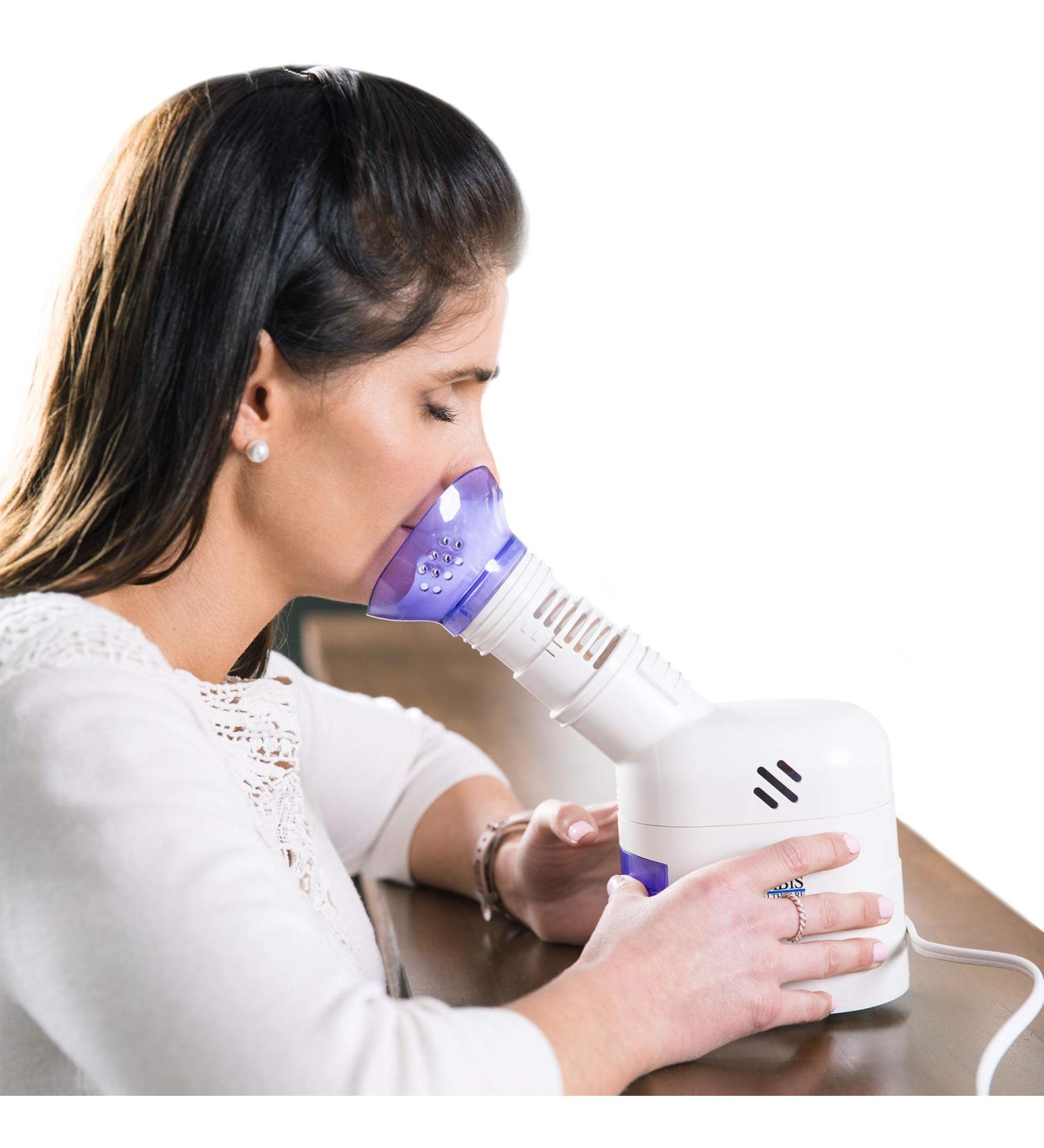 MABIS Facial Steamer & Inhaler: FSA Eligible Vaporizer with Aromatherapy Diffuser for Sinus Relief, Congestion, Colds & Coughs - Buy Online on GoSupps.com
