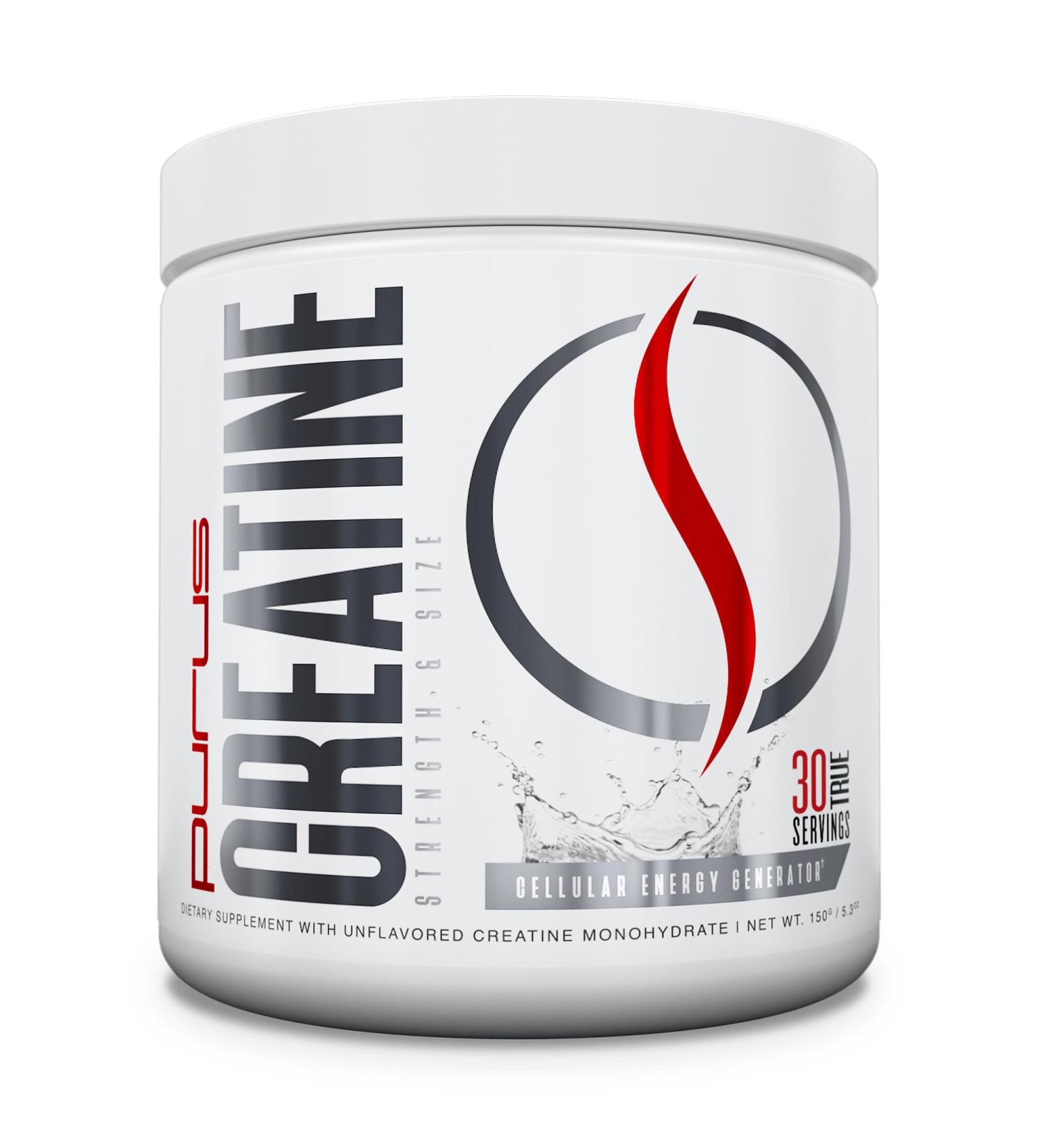 Purus Labs Foundation Series Creatine Powder - 100% Pure Micronized Creatine for Strength Mass & Recovery | 30 Servings (Unflavored) - Shop Internationally - Buy Online on GoSupps.com