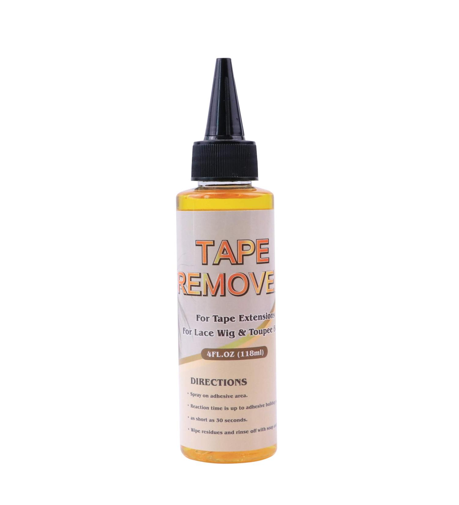 Tape Remover 4 Oz for Hair Extensions & Lace Wig Glue - Tape in Hair Extensions Solution - Buy Online on GoSupps.com