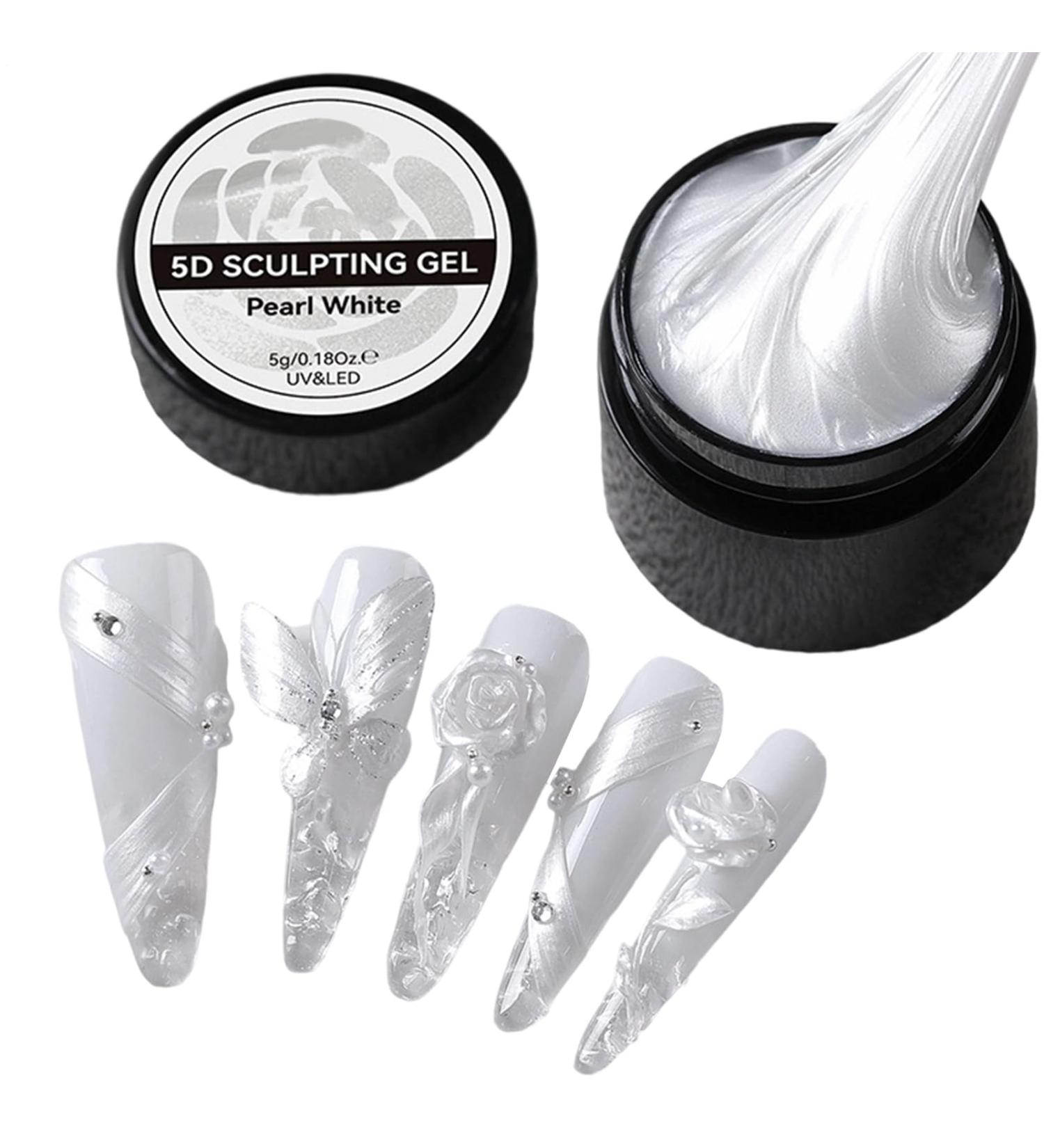  G n rique Nail Modeling Gel - 3D Sculpting Pearl Gel for Nail Design | Non-Stick Manicure Products for Smooth Decorations Glue for Flower Sculpting Modeling Engraving and Design - Buy Online on GoSupps.com