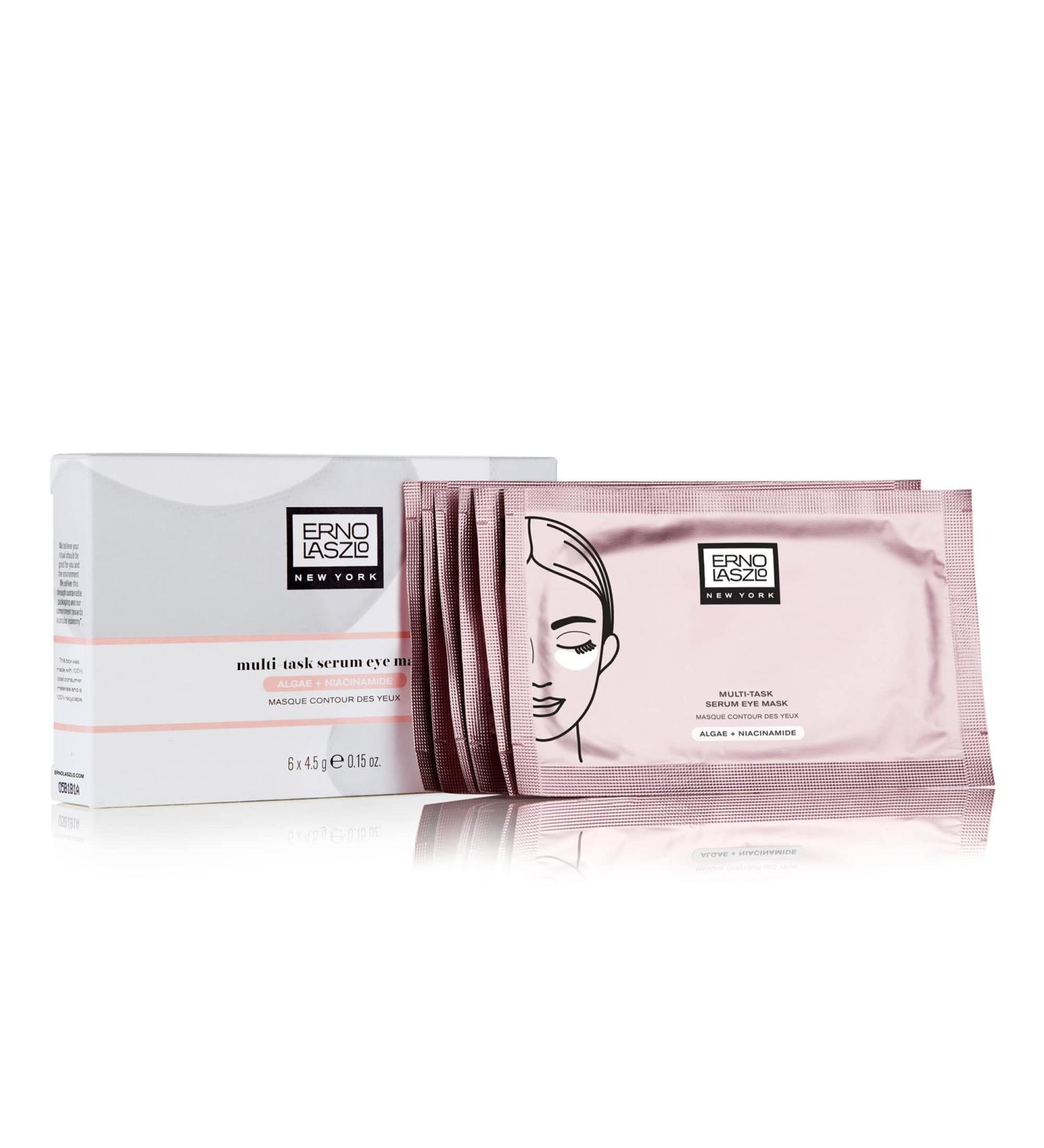Erno Laszlo Multi-Task Serum Eye Mask - Hydrate, Nourish, Reduce Fine Lines & Dark Circles - 6 Sets (0.15 Fl Oz each) - Buy Online on GoSupps.com
