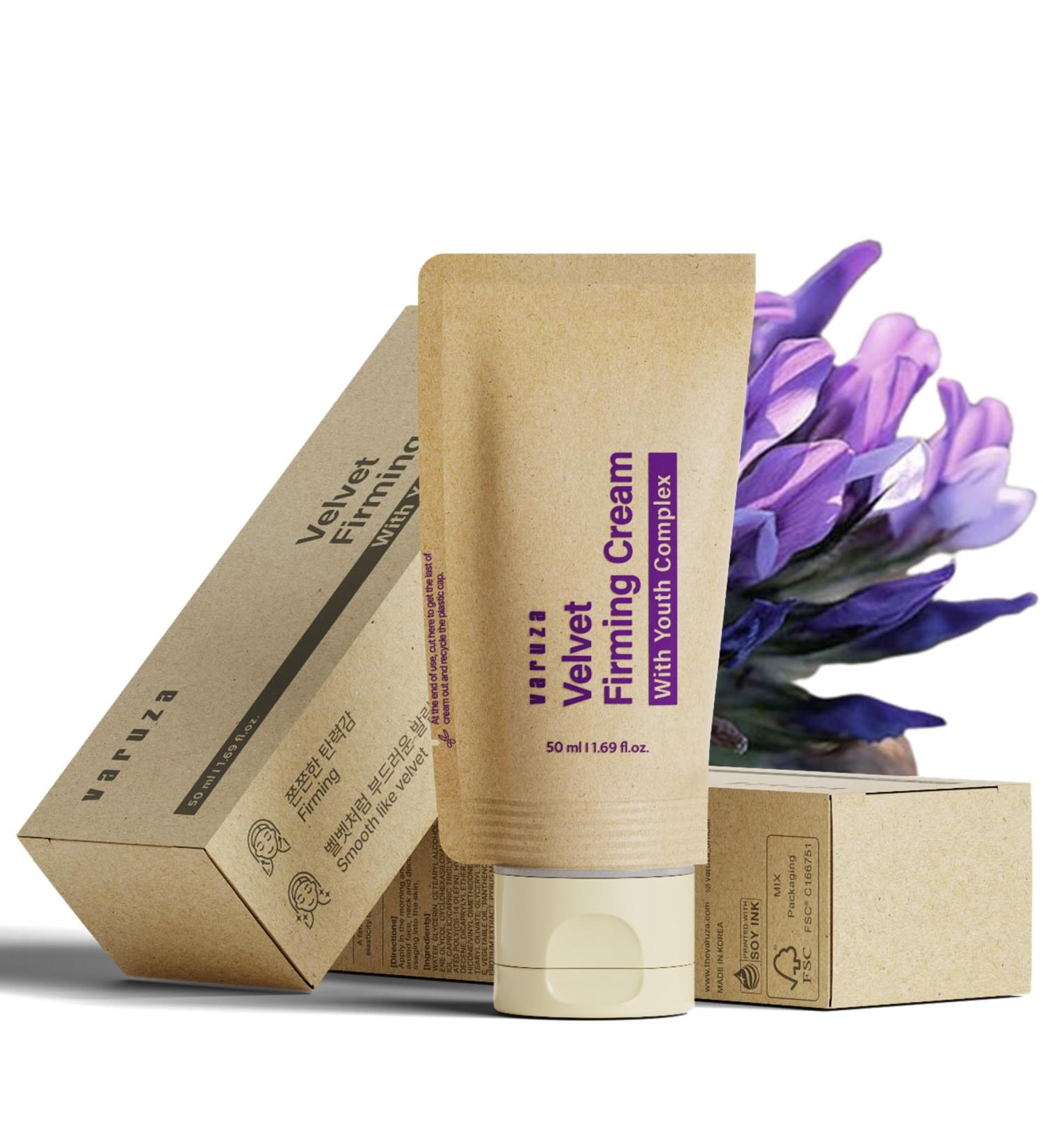 Velvet Firming Face Moisturizer - Bakuchiol Retinol Alternative Anti-Aging Cream with Ceramide & Peptide Fragrance-Free Korean Skin Care for Face & Neck - Buy Online on GoSupps.com