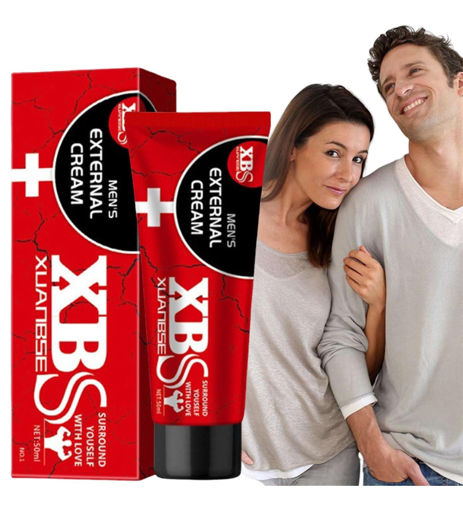 XBS Men's External Cream 50ML - Energy & Strength Massage Cream for Men | Restore Vitality & Performance - Buy Online on GoSupps.com